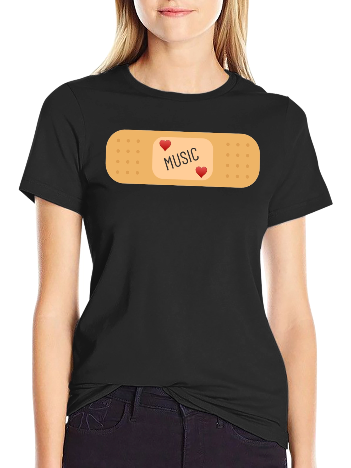 Music Lovers Bandage Tee
