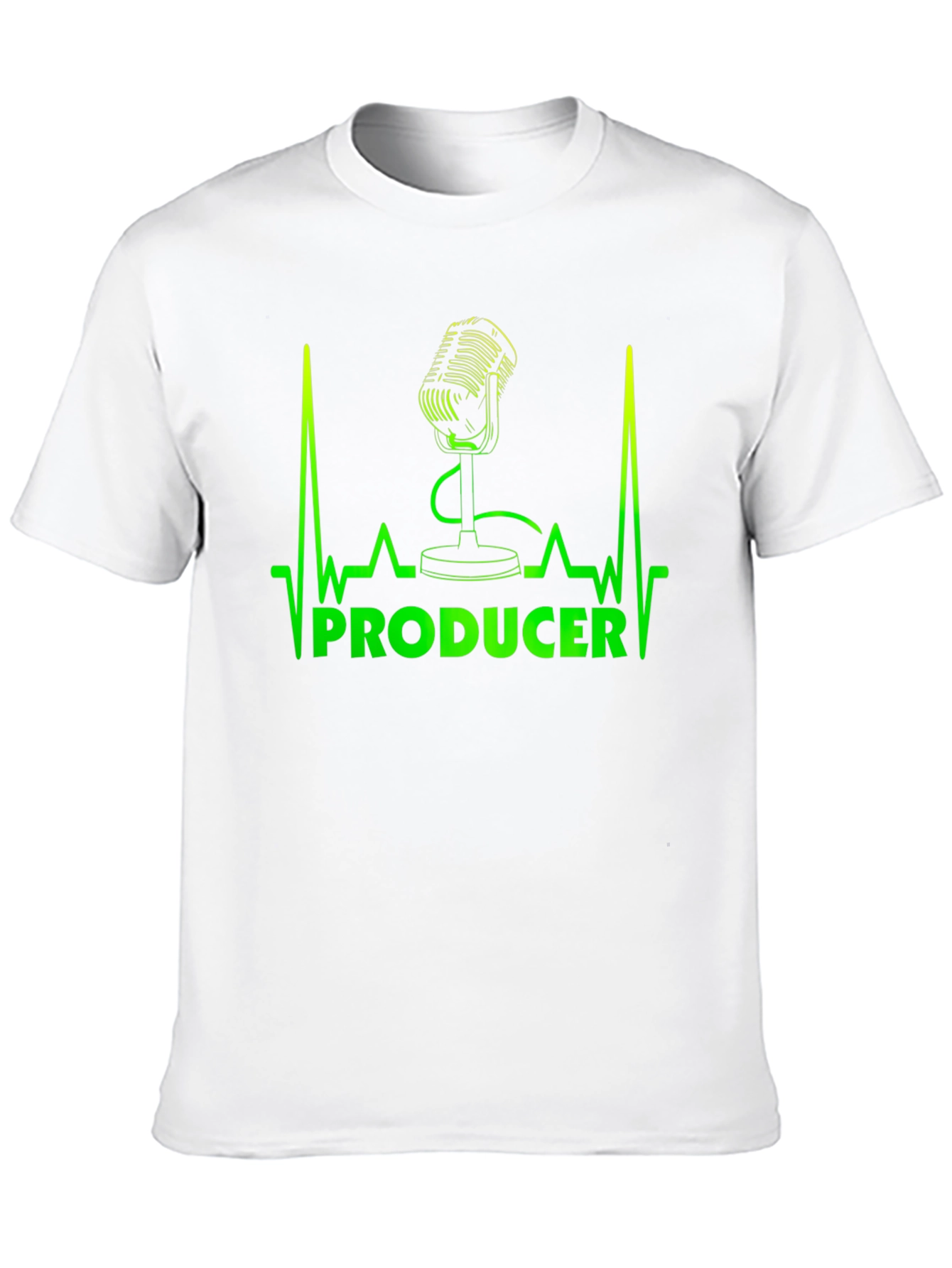 Producer Microphone Heartbeat T-Shirt