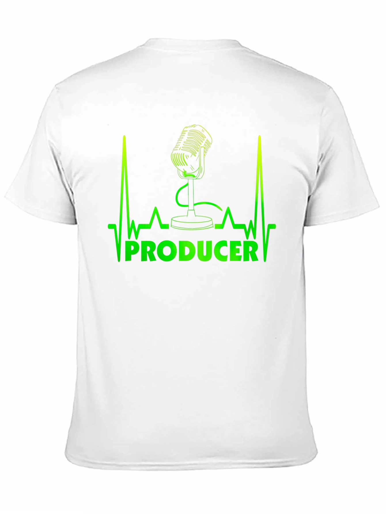 Producer Microphone Heartbeat T-Shirt