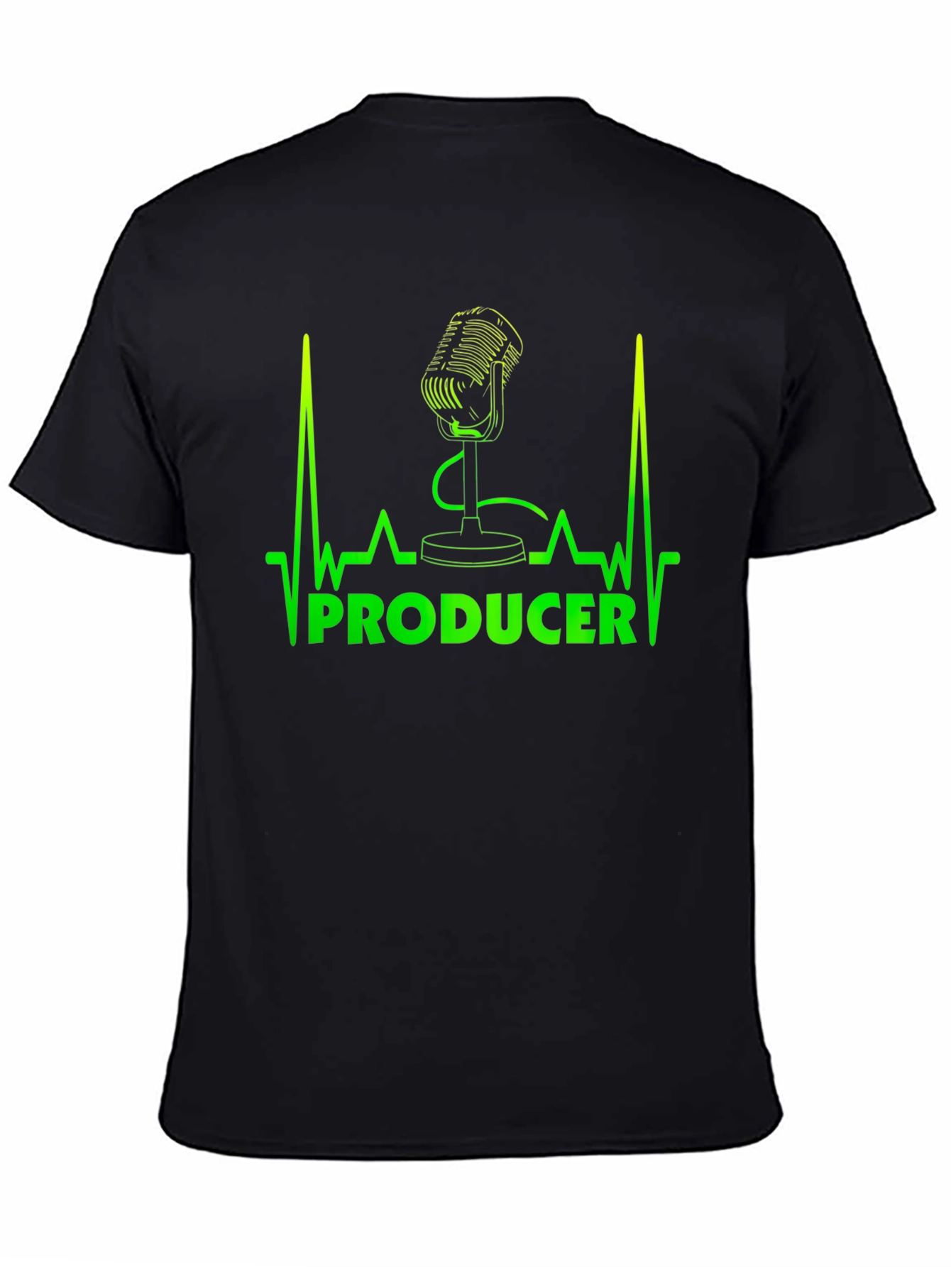 Producer Microphone Heartbeat T-Shirt
