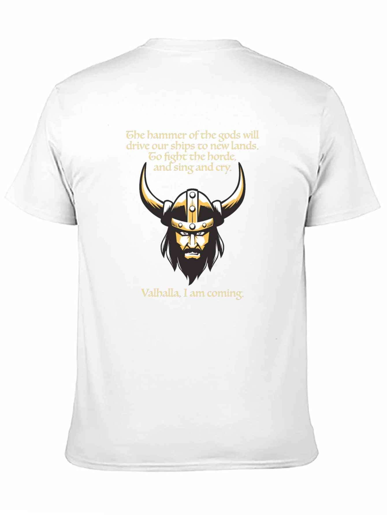 Viking Valhalla T-Shirt - Hammer of the Gods Tee