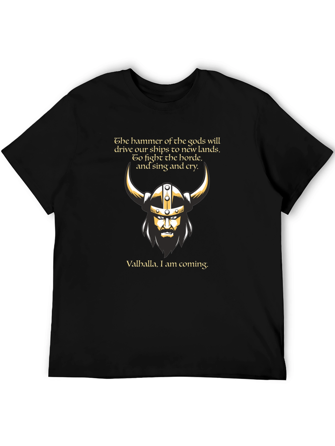 Viking Valhalla T-Shirt - Hammer of the Gods Tee