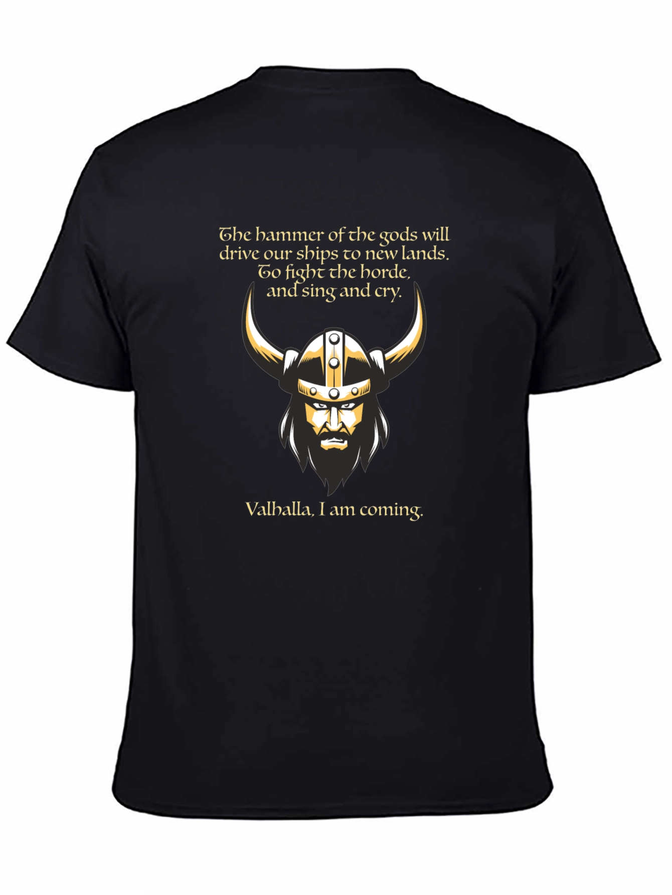 Viking Valhalla T-Shirt - Hammer of the Gods Tee