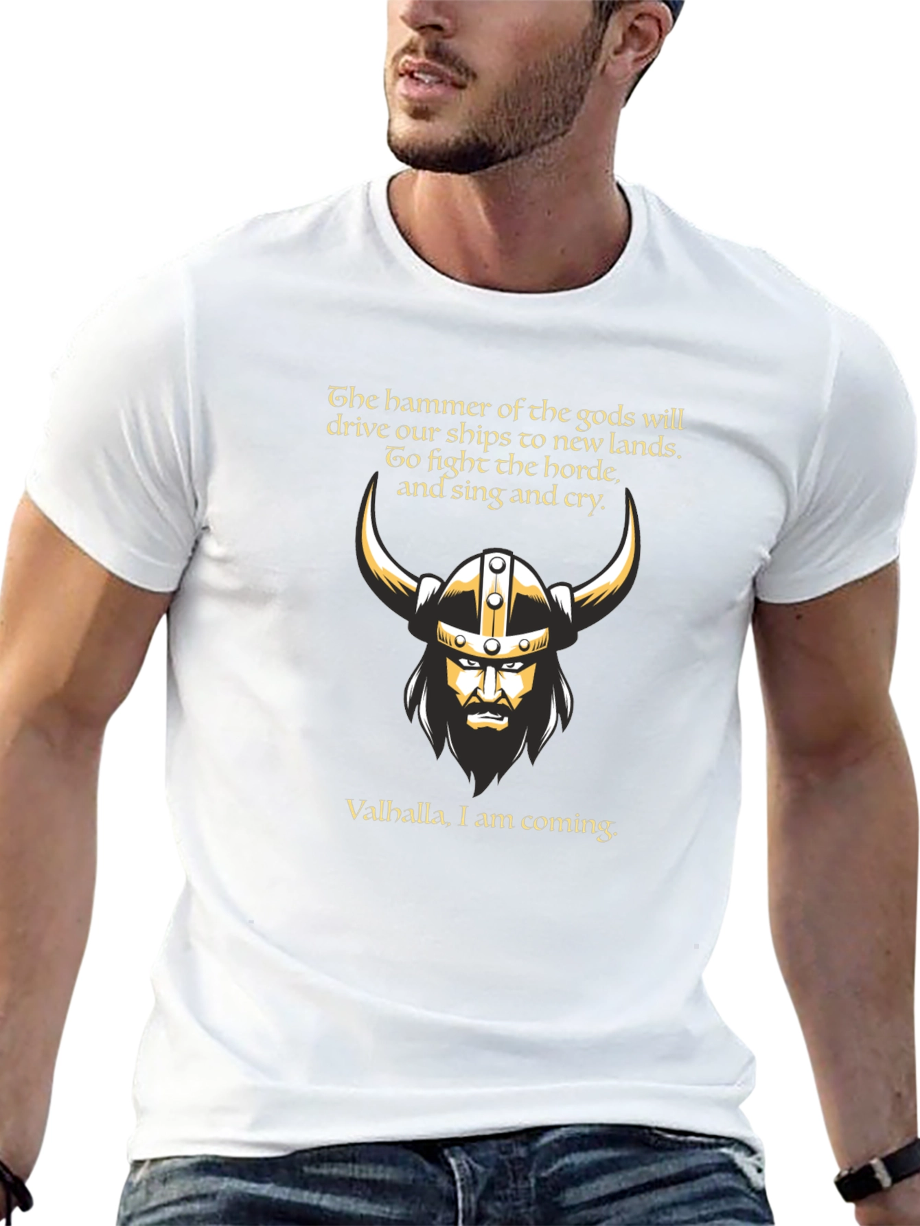 Viking Valhalla T-Shirt - Hammer of the Gods Tee