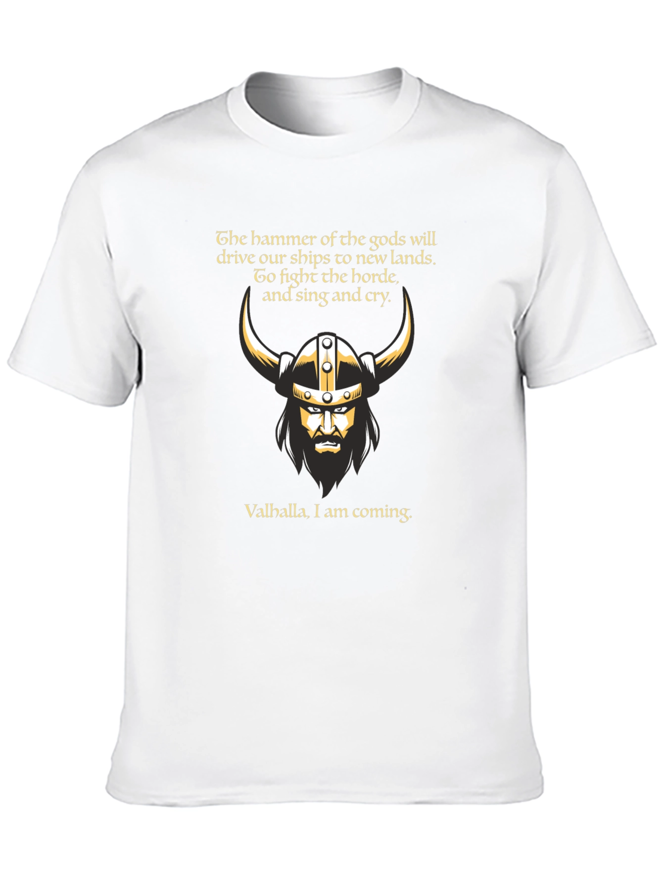 Viking Valhalla T-Shirt - Hammer of the Gods Tee