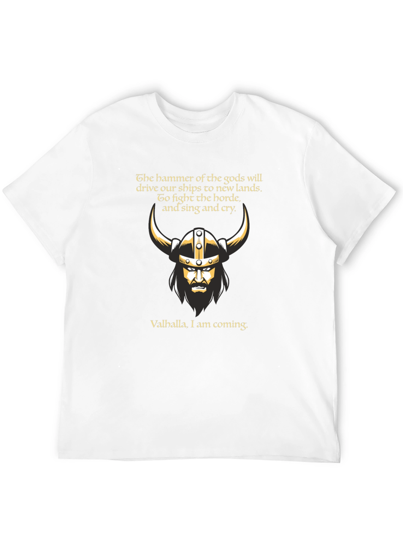 Viking Valhalla T-Shirt - Hammer of the Gods Tee