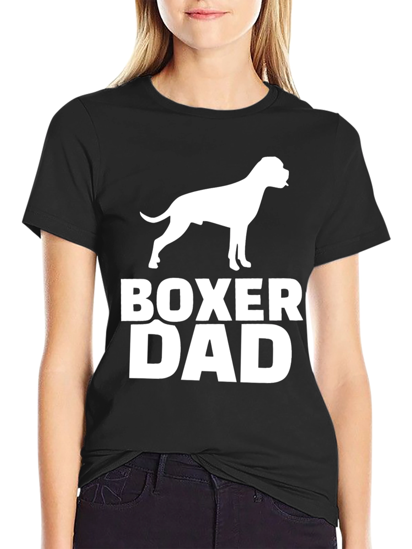 Boxer Dad T-Shirt - Dog Lover Gift