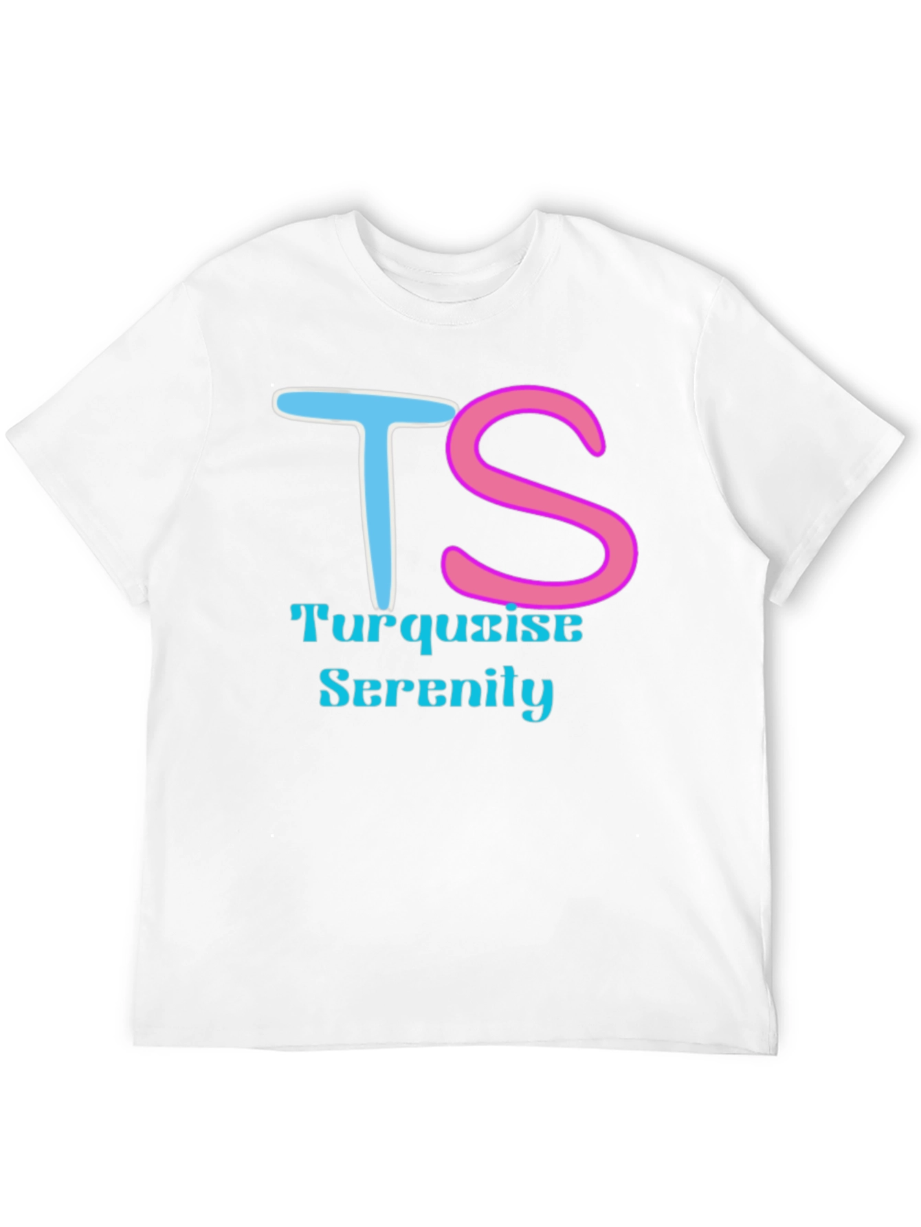 Turquoise Serenity Graphic Tee