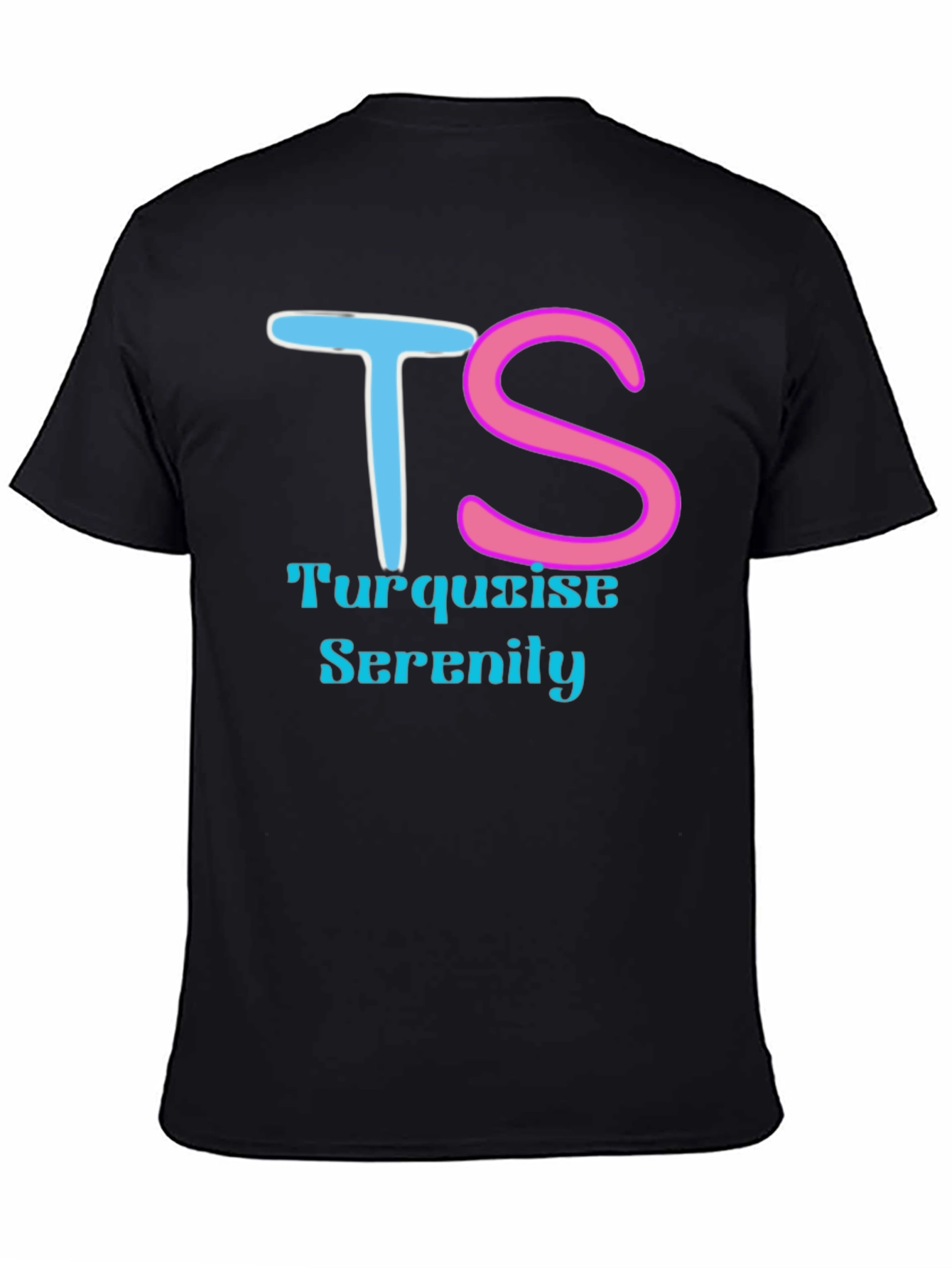 Turquoise Serenity Graphic Tee