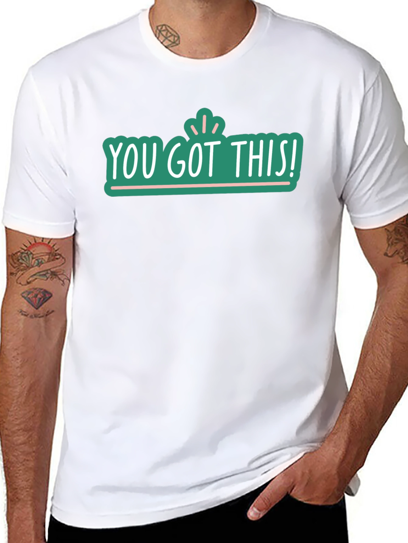 You Got This! Graphic Tee - Motivational Black T-Shirt