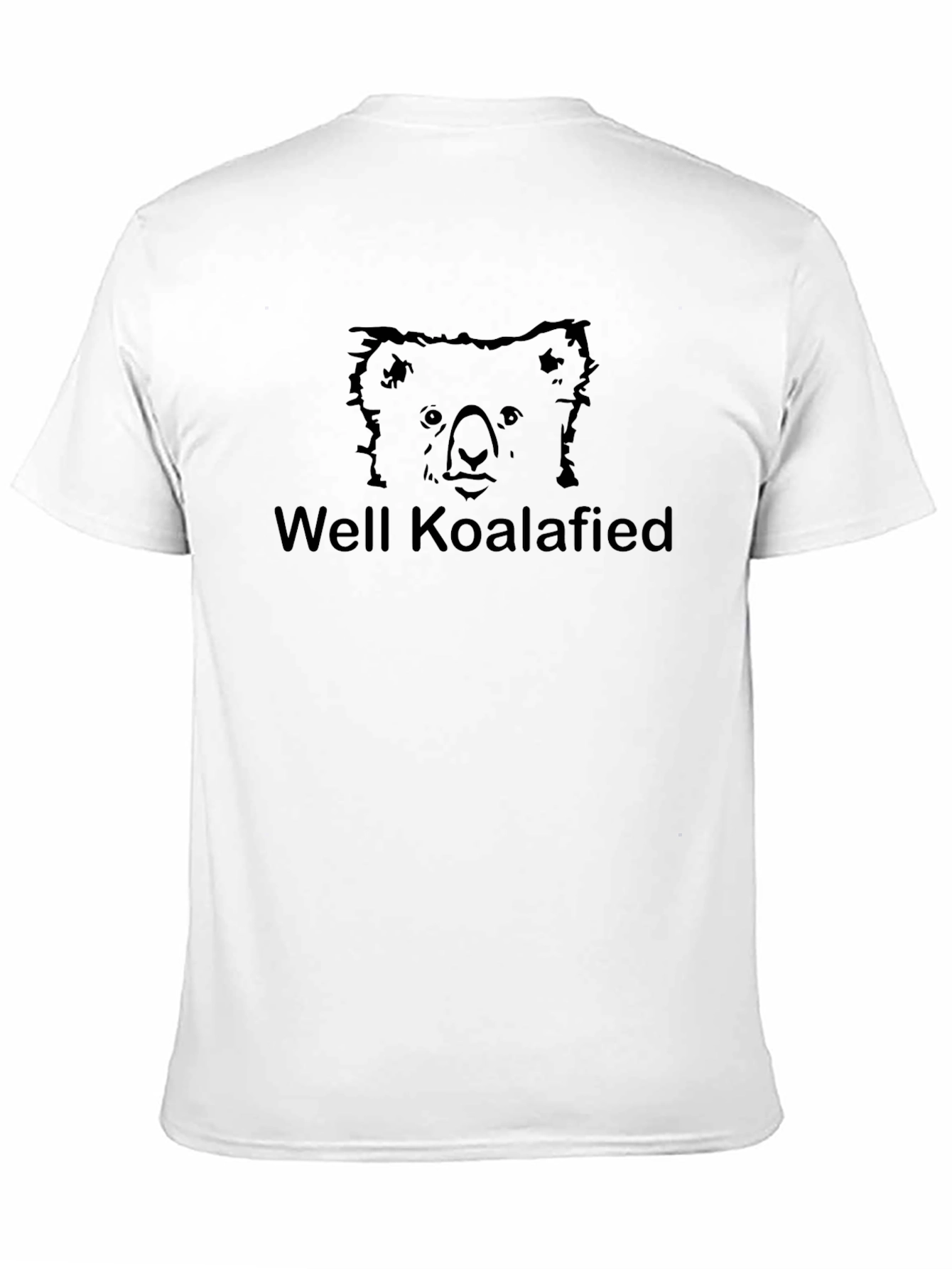 Well Koalafied Black T-Shirt