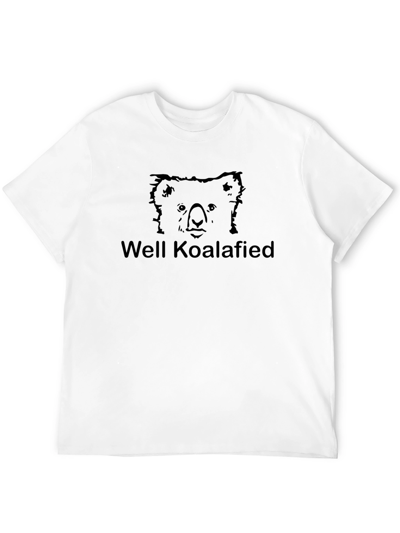Well Koalafied Black T-Shirt