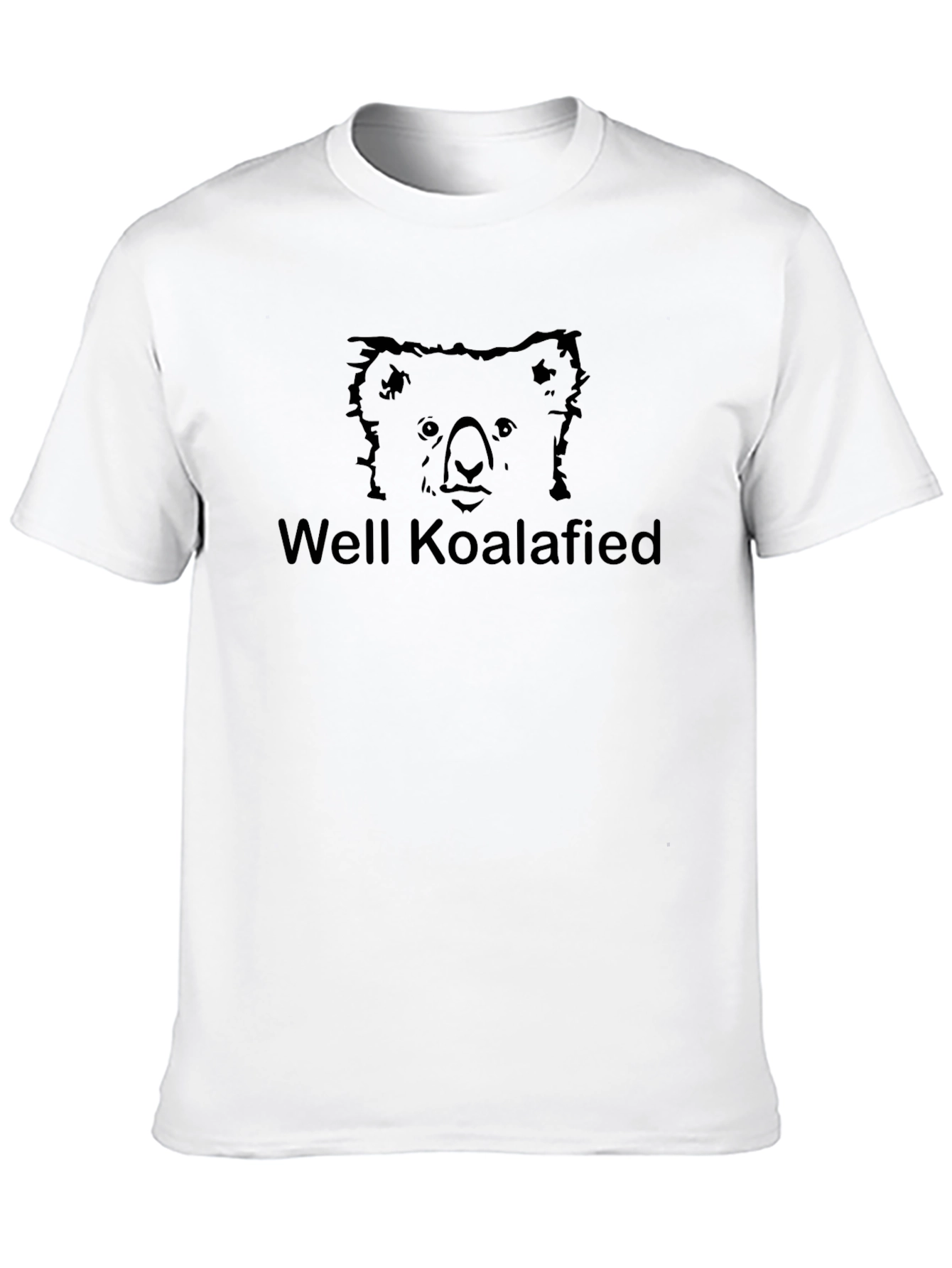 Well Koalafied Black T-Shirt