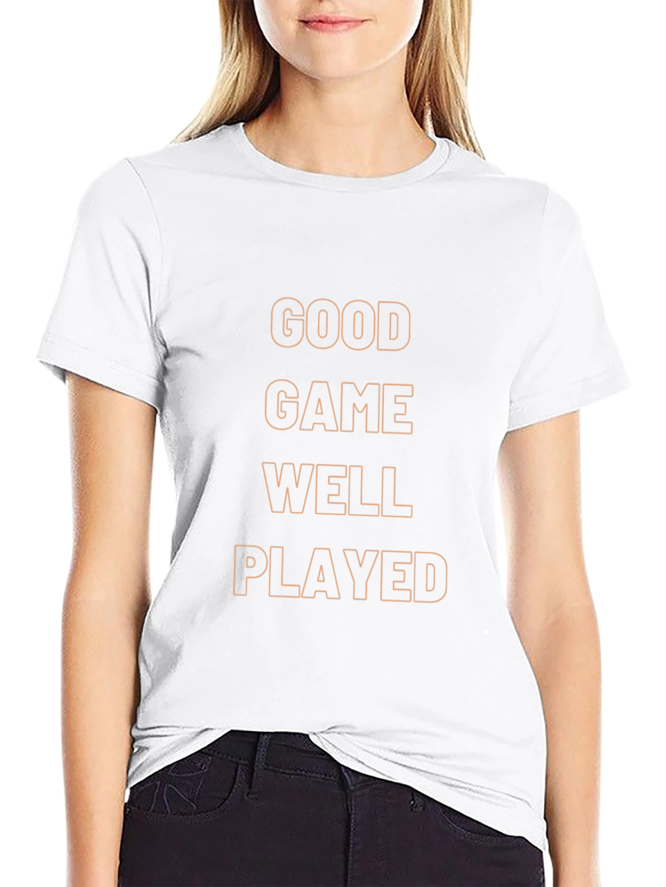 Good Game Well Played Black Tee