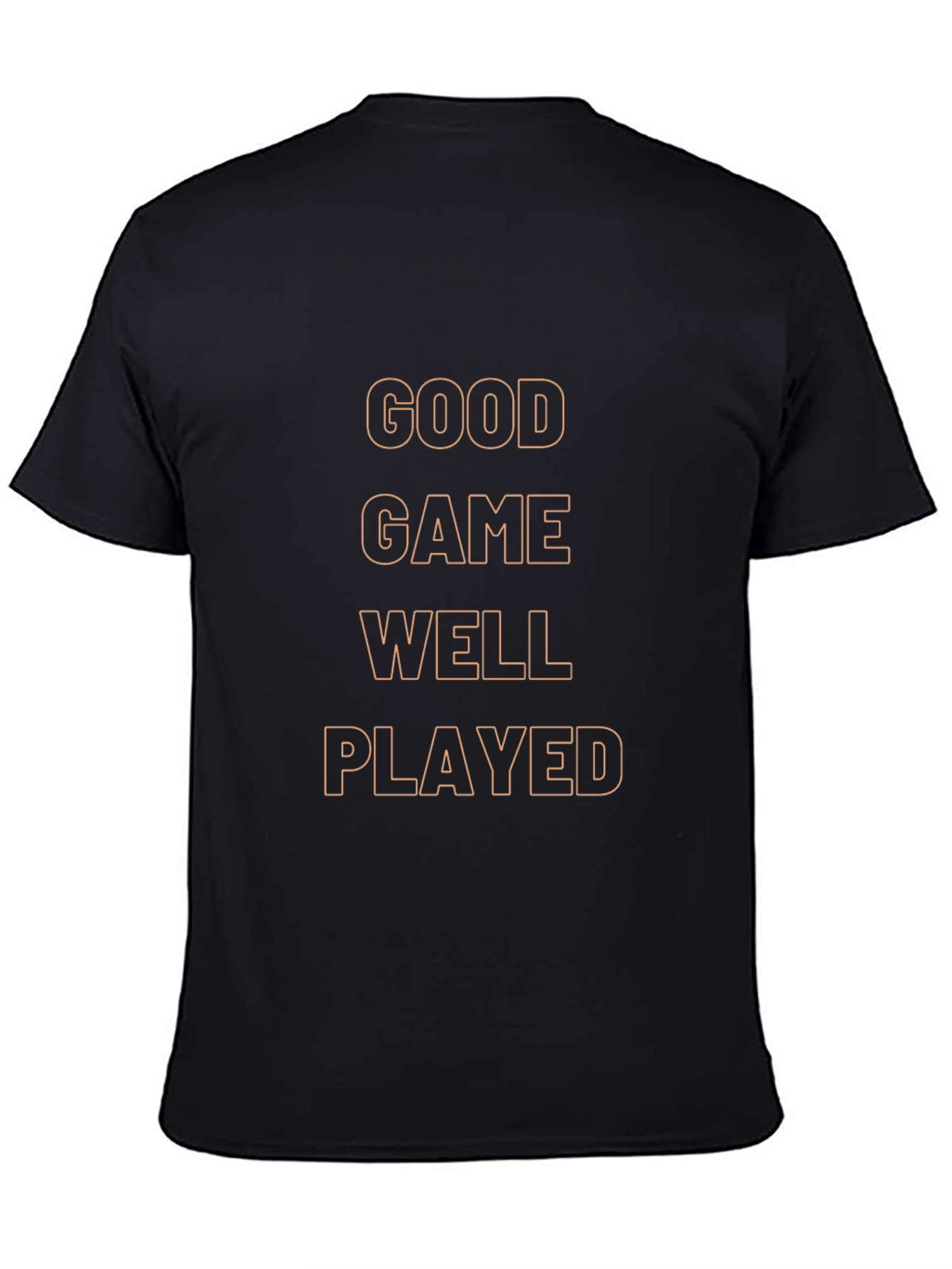 Good Game Well Played Black Tee