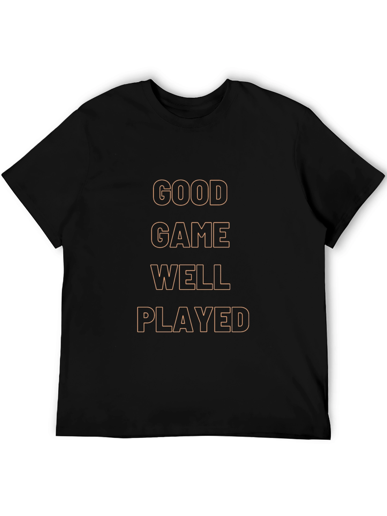 Good Game Well Played Black Tee