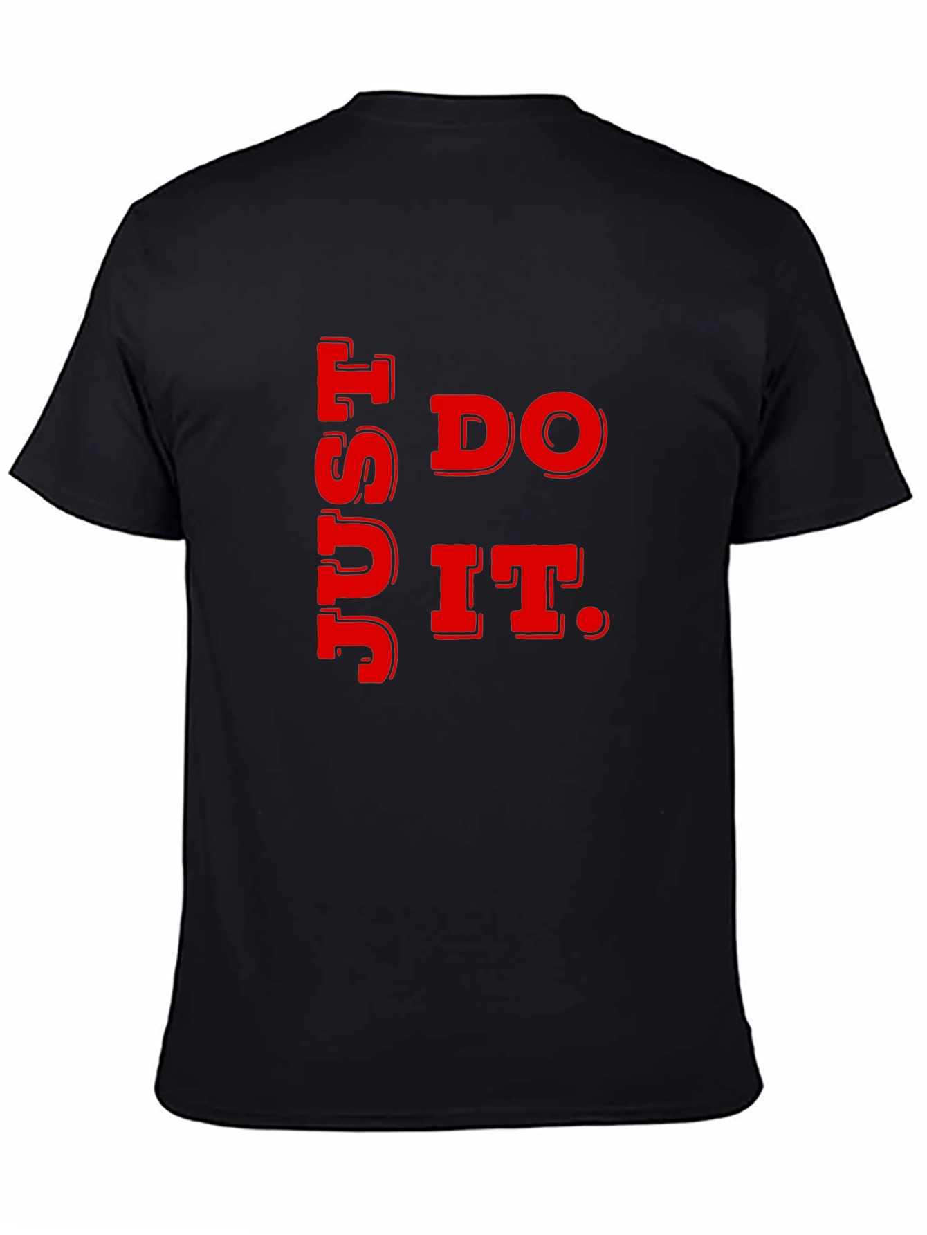 Just Do It Graphic Tee - Black