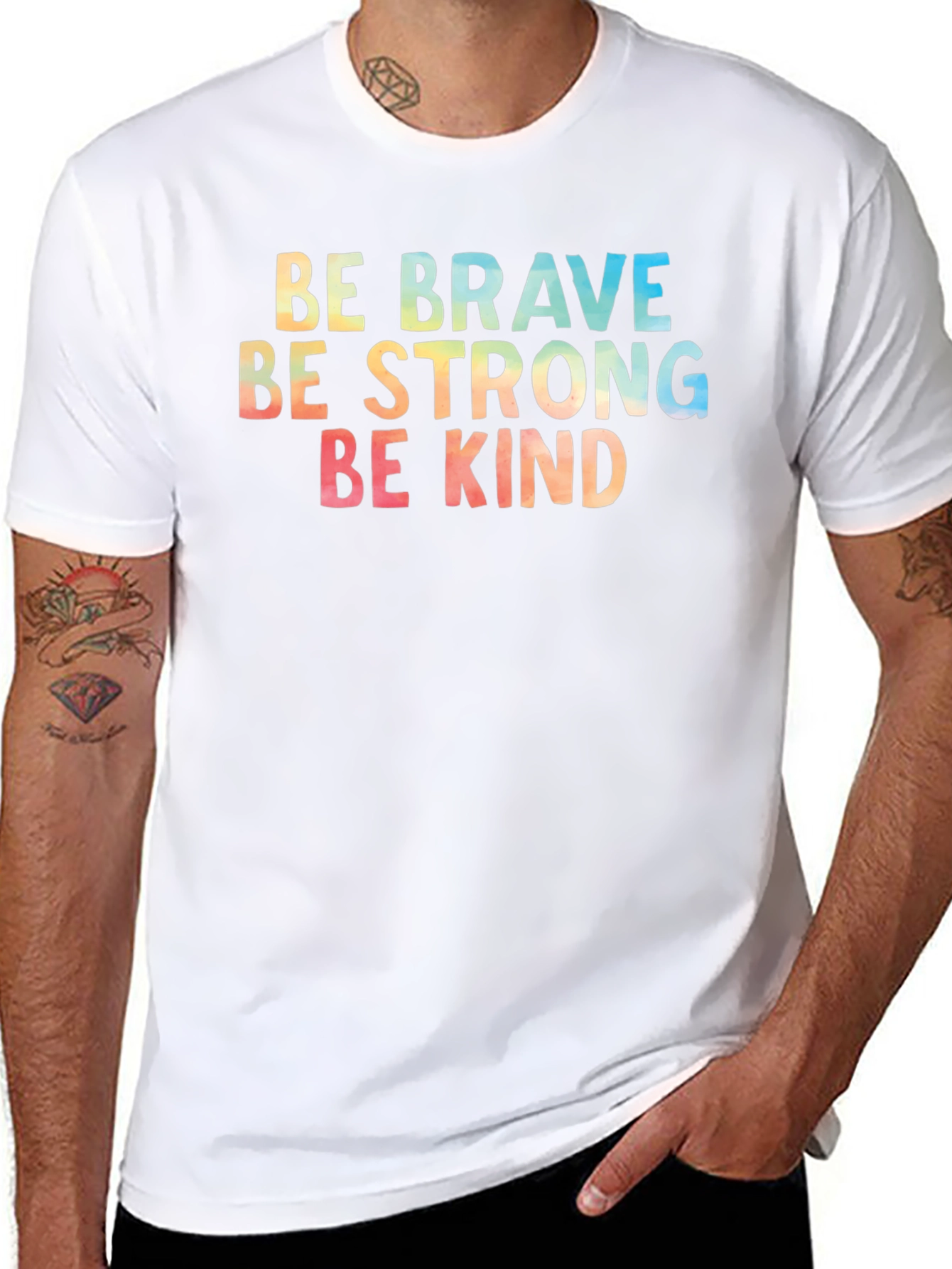 Be Brave Strong Kind T-Shirt