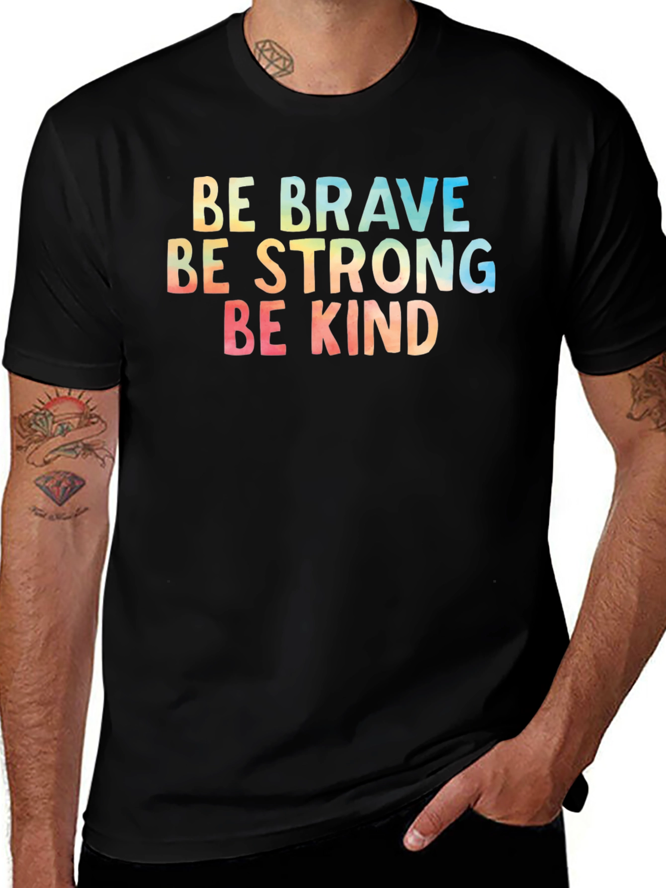 Be Brave Strong Kind T-Shirt