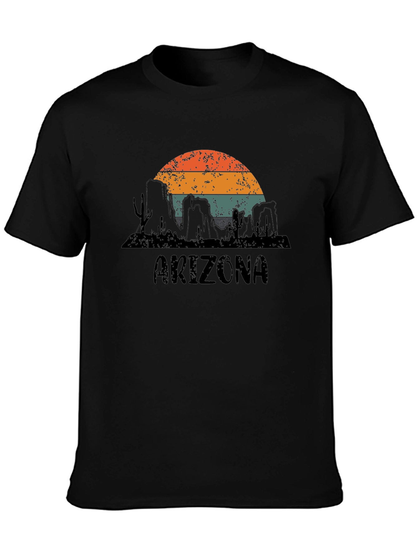 Arizona Desert Graphic Tee - Retro Style