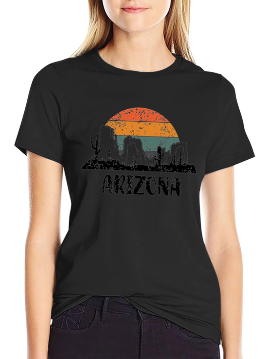 Arizona Desert Graphic Tee - Retro Style