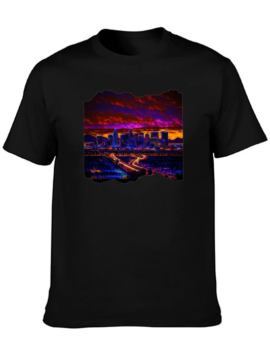 Cityscape Graphic Tee - Urban Style