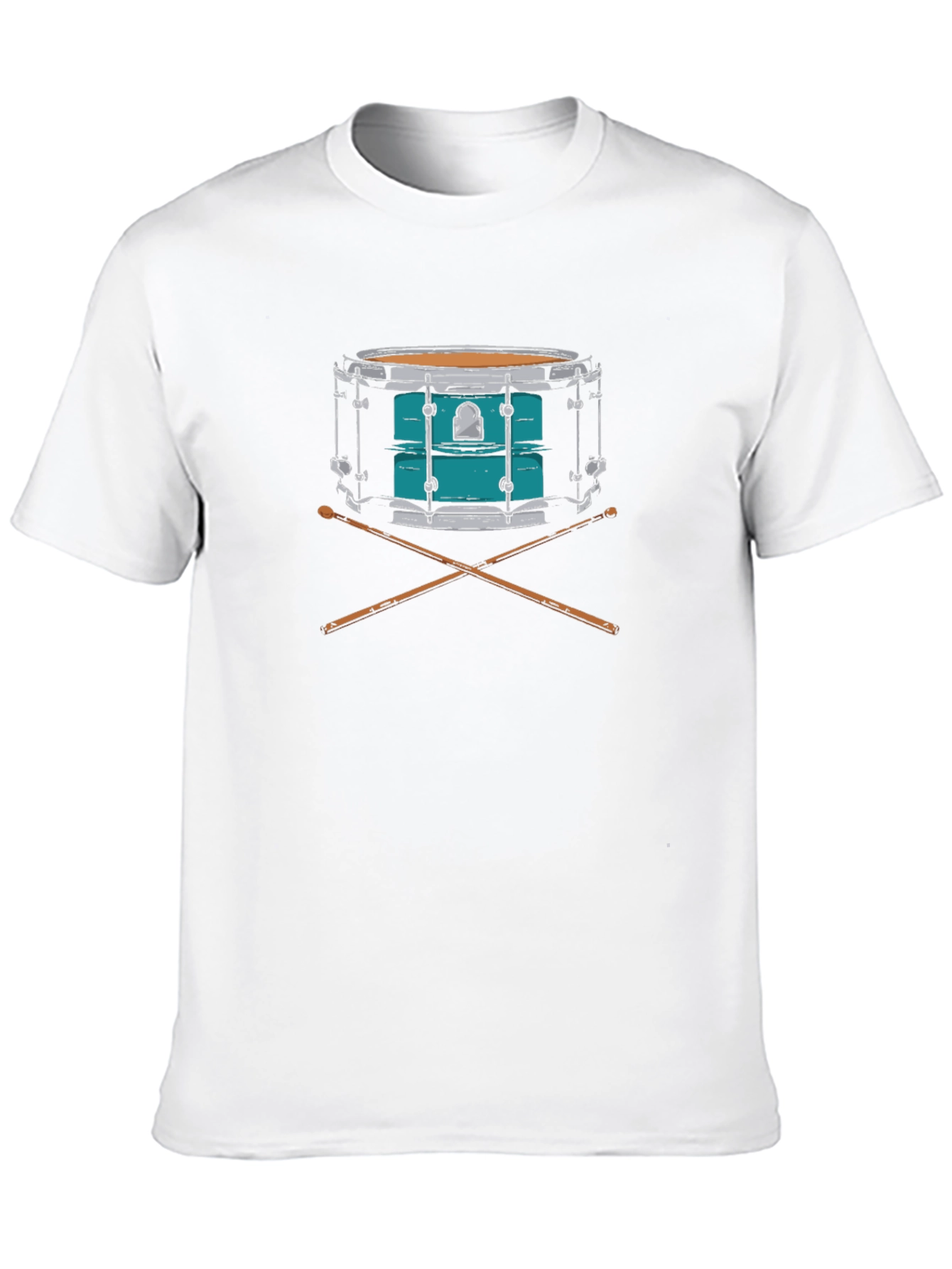 Drum Graphic T-Shirt - Black