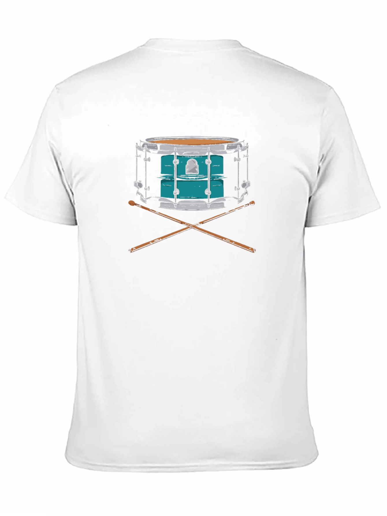 Drum Graphic T-Shirt - Black