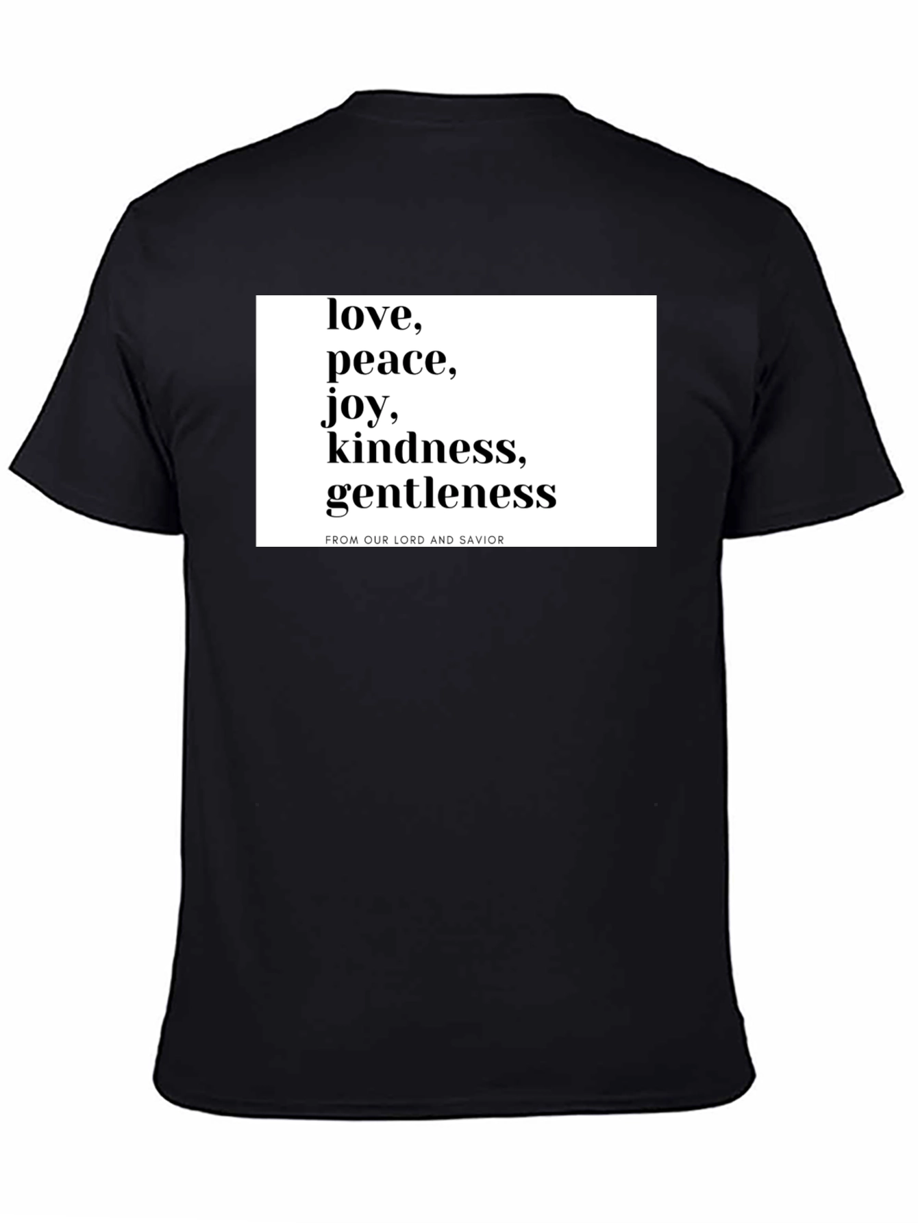 Love Peace Joy T-Shirt - Christian Inspired