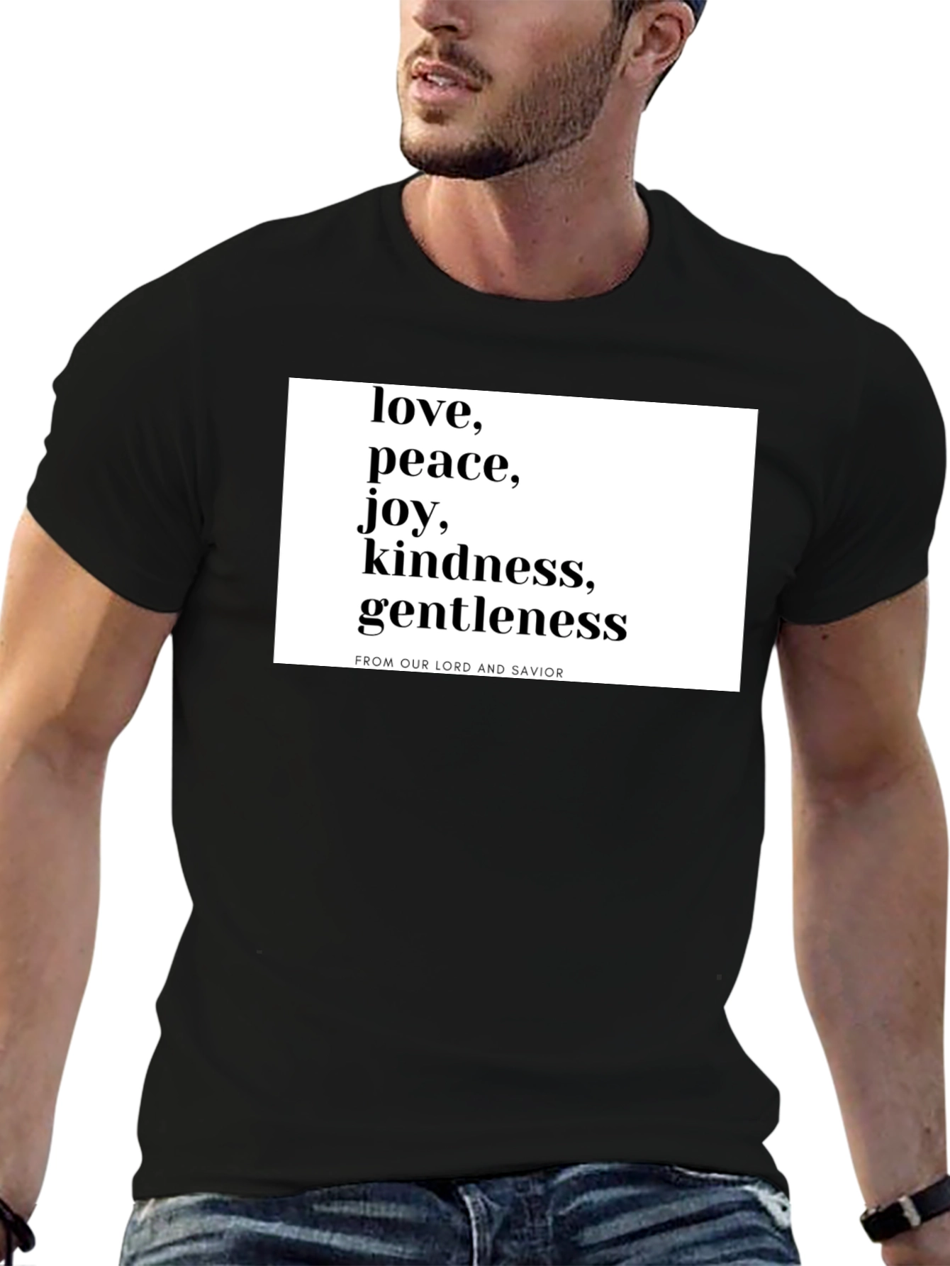 Love Peace Joy T-Shirt - Christian Inspired