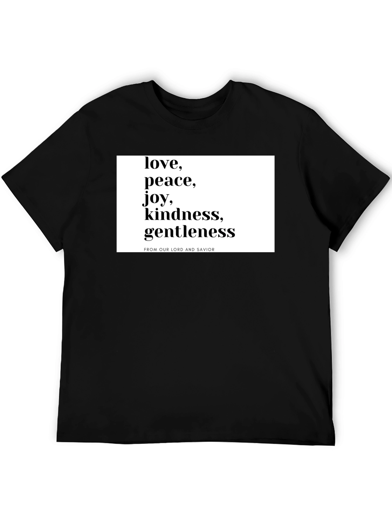 Love Peace Joy T-Shirt - Christian Inspired