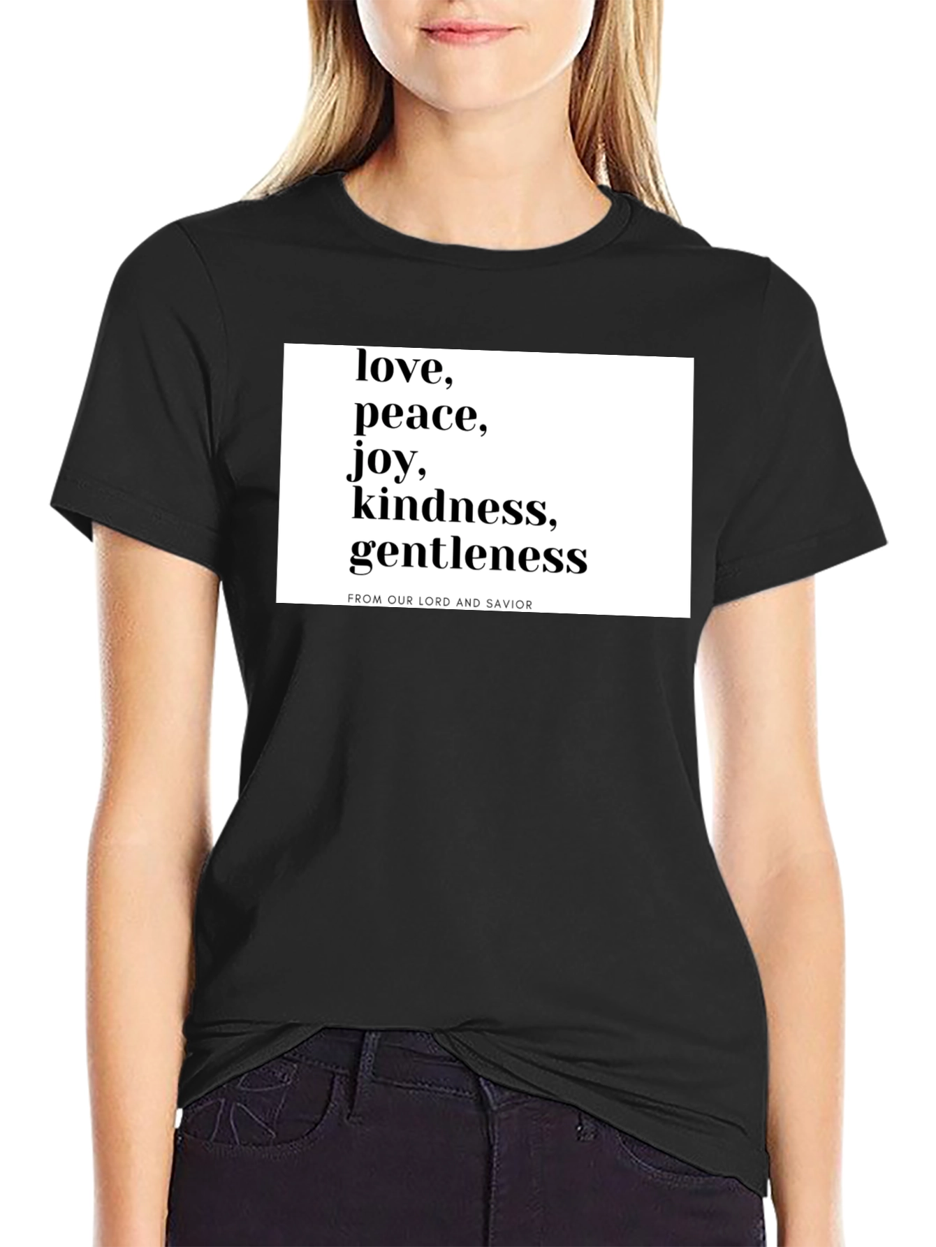Love Peace Joy T-Shirt - Christian Inspired