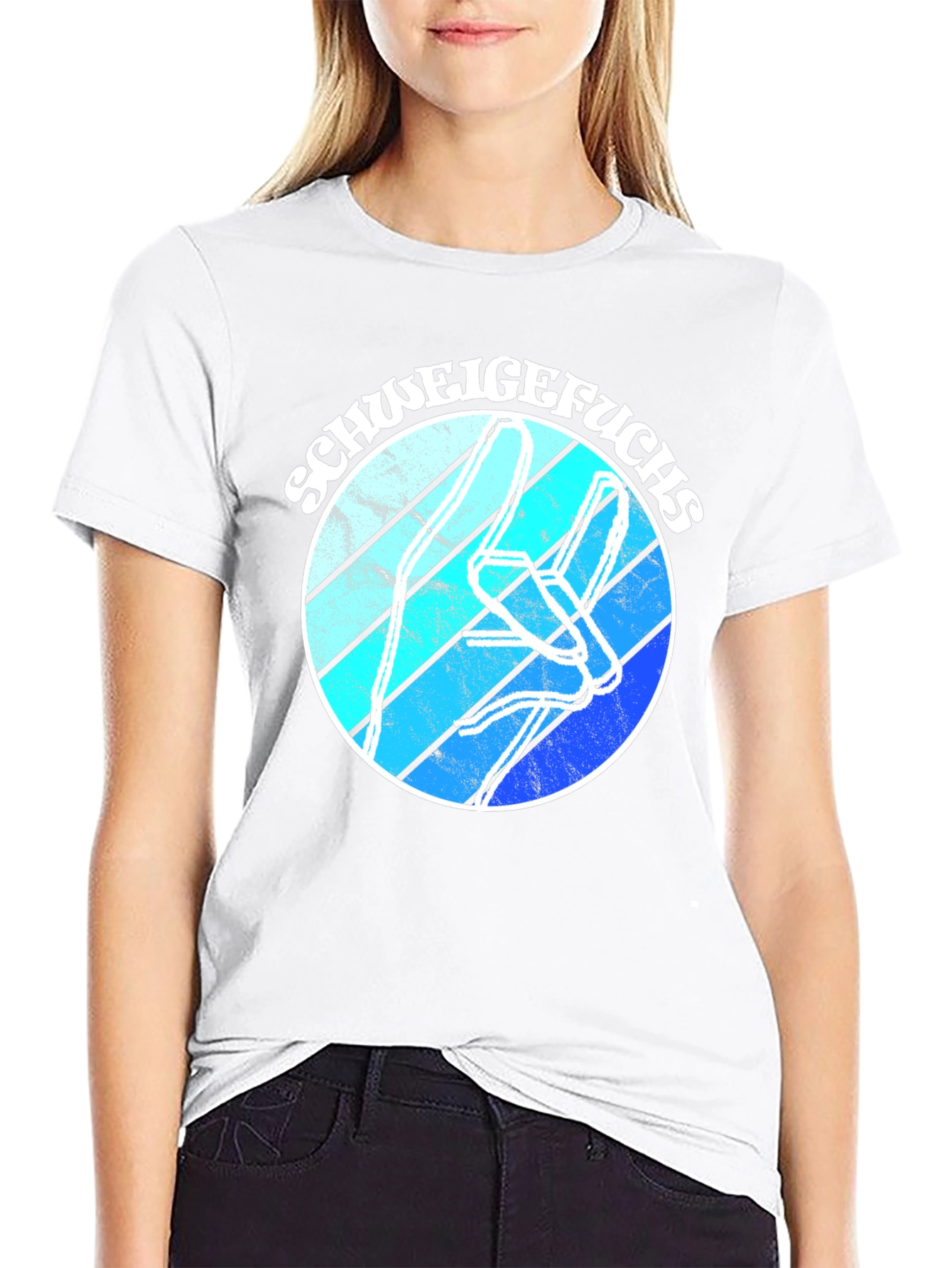 Schweigefuchs Graphic Tee - Stylish Comfort