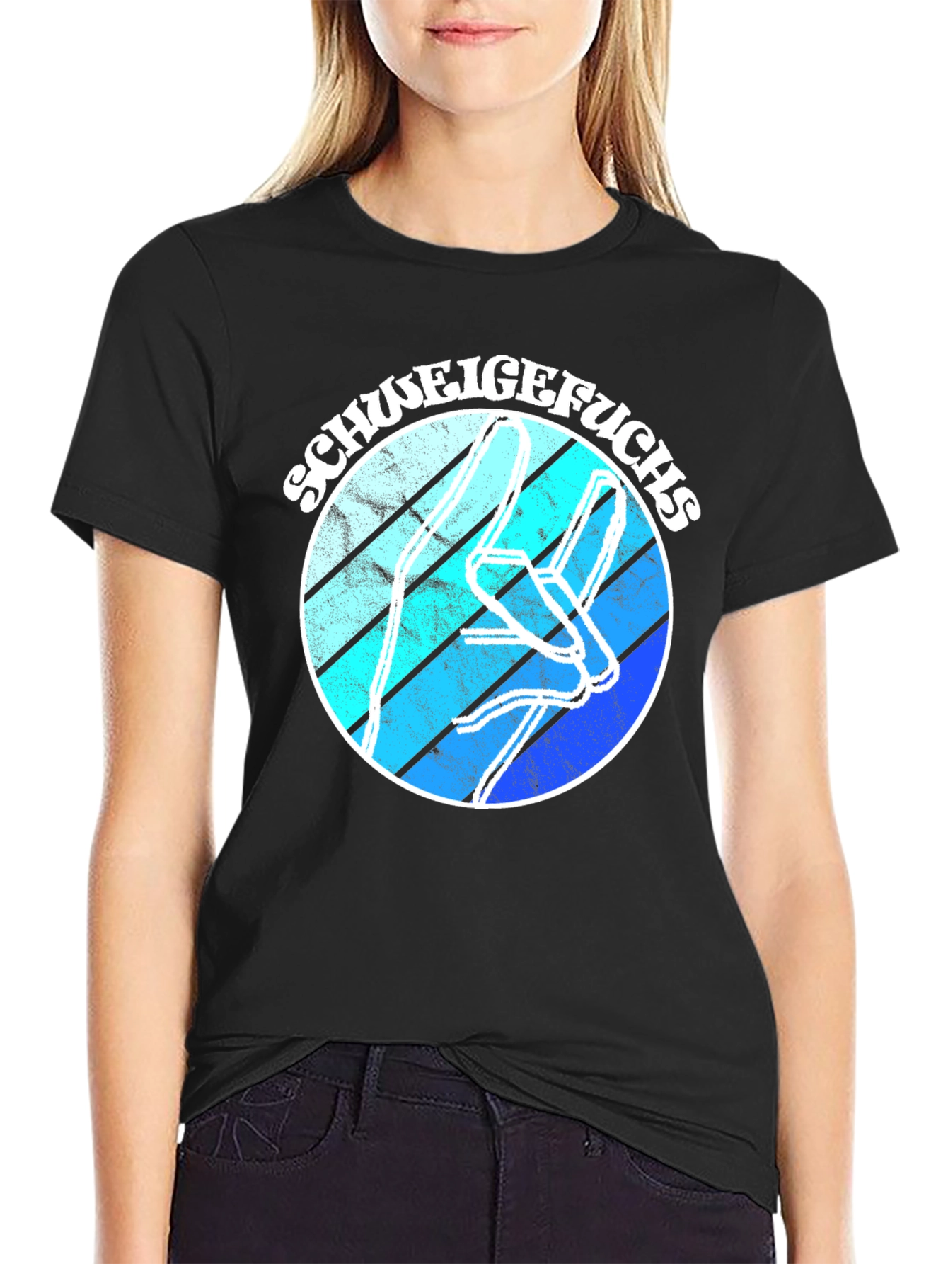 Schweigefuchs Graphic Tee - Stylish Comfort