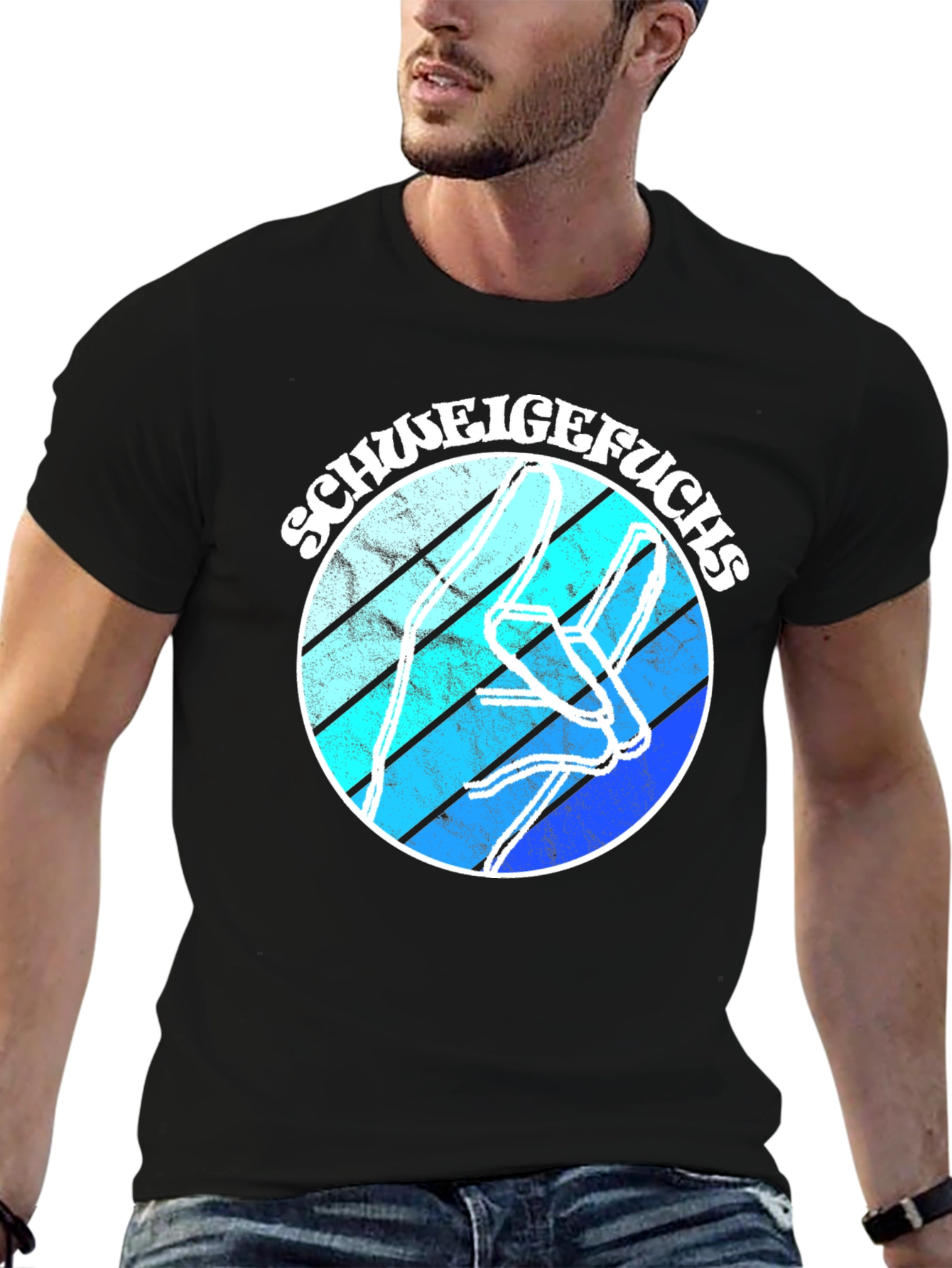 Schweigefuchs Graphic Tee - Stylish Comfort