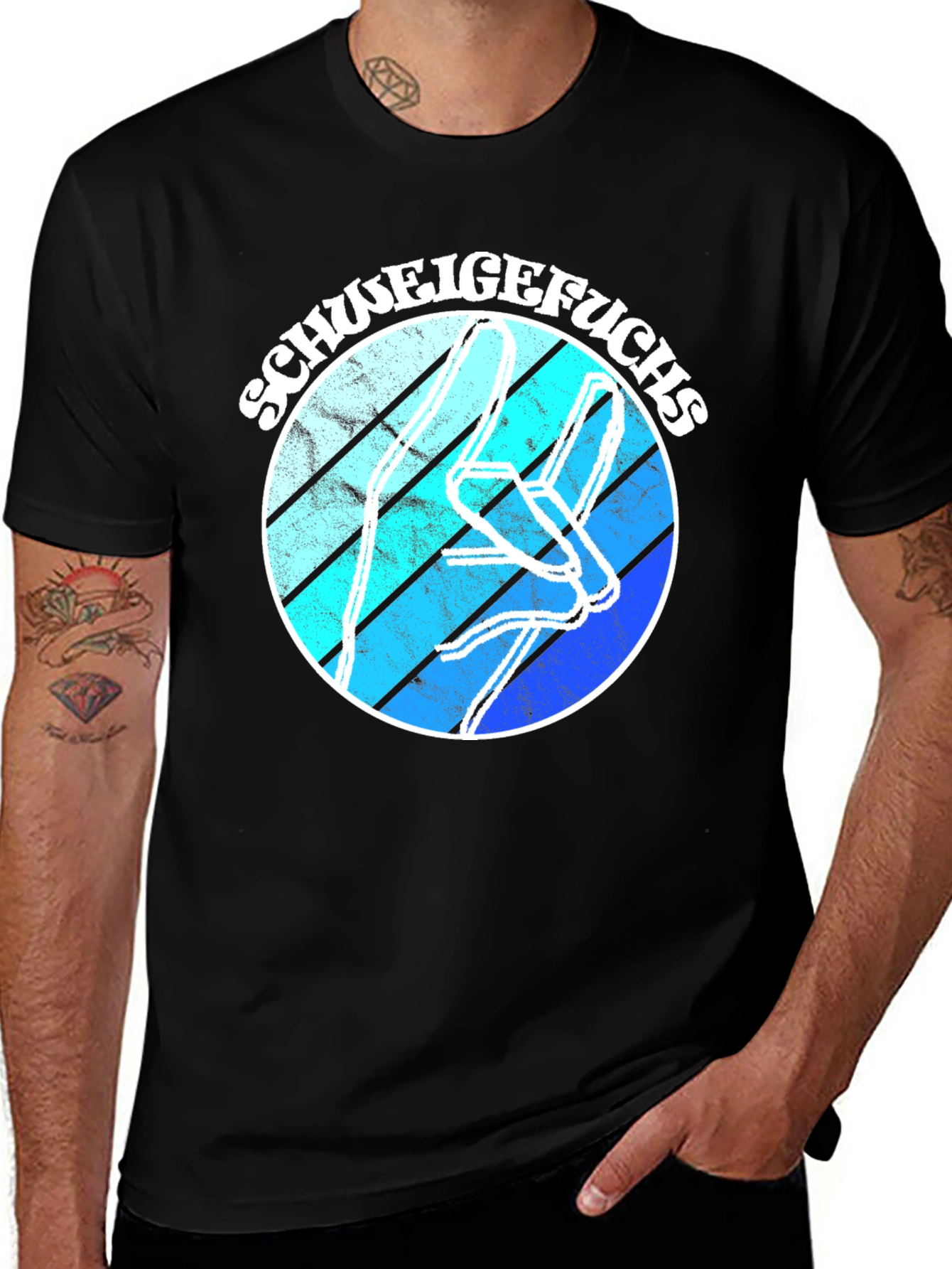 Schweigefuchs Graphic Tee - Stylish Comfort
