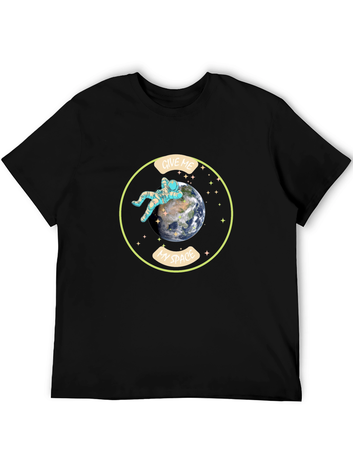 Give Me My Space T-Shirt - Astronaut Earth Design