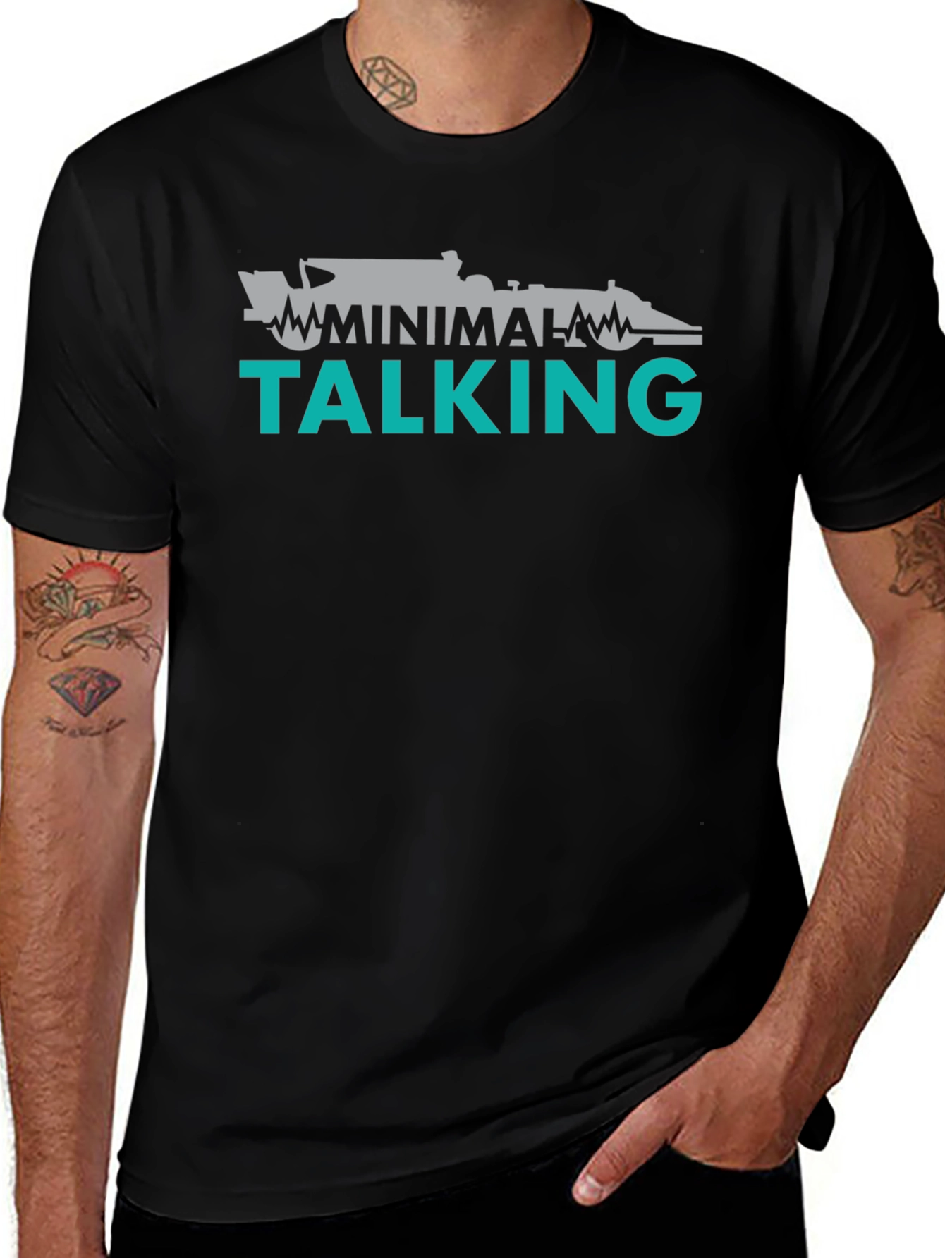 Minimal Talking Formula 1 T-Shirt