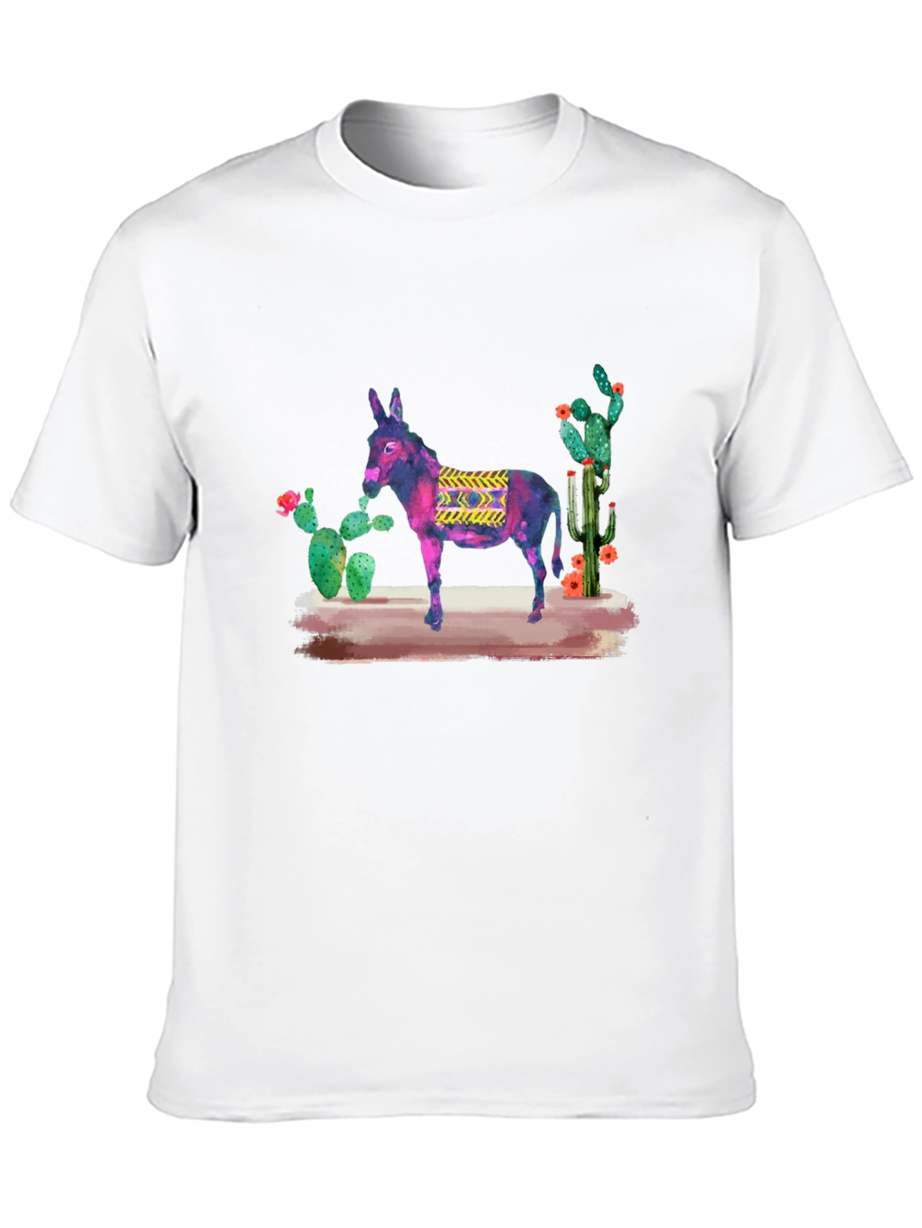 Donkey & Cactus Graphic T-Shirt