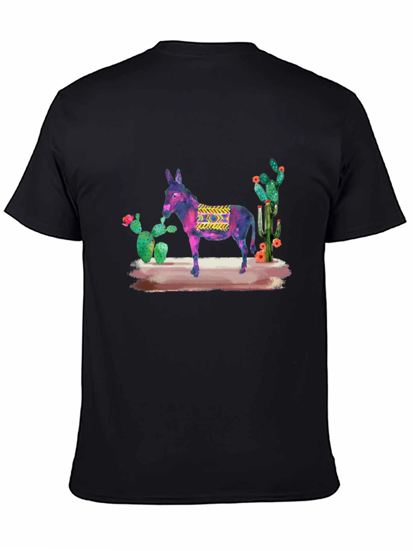 Donkey & Cactus Graphic T-Shirt