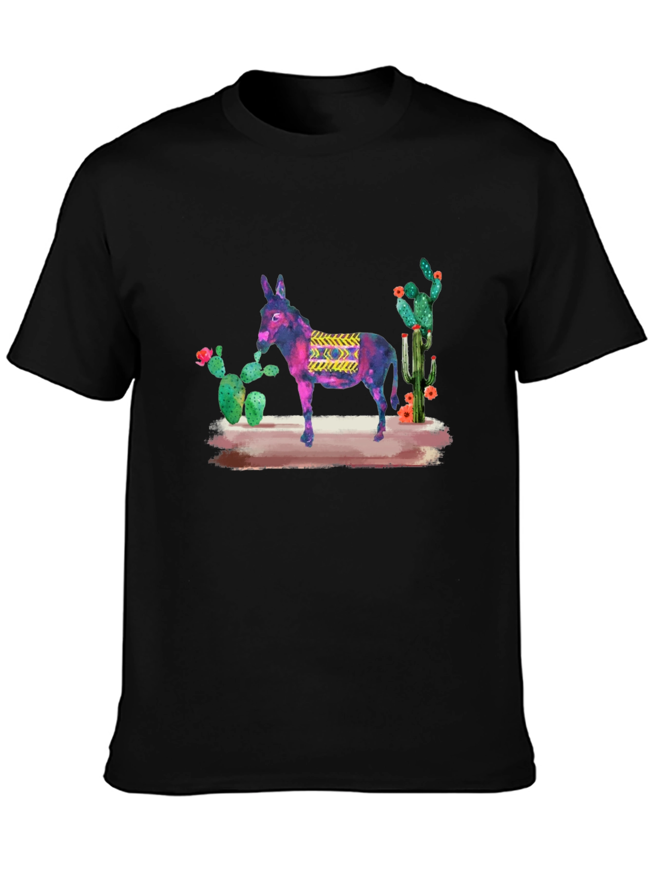 Donkey & Cactus Graphic T-Shirt
