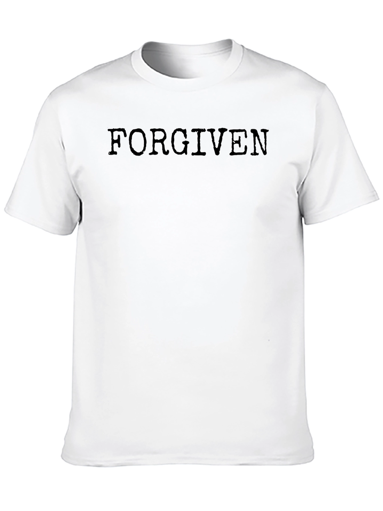 Forgiven Graphic Tee - Black Christian T-Shirt