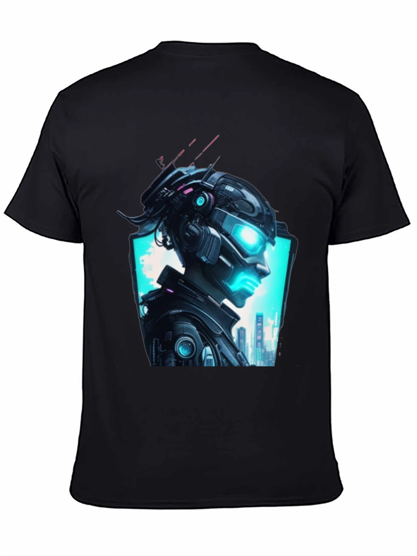 Cyberpunk Vision T-Shirt - Futuristic Graphic Tee