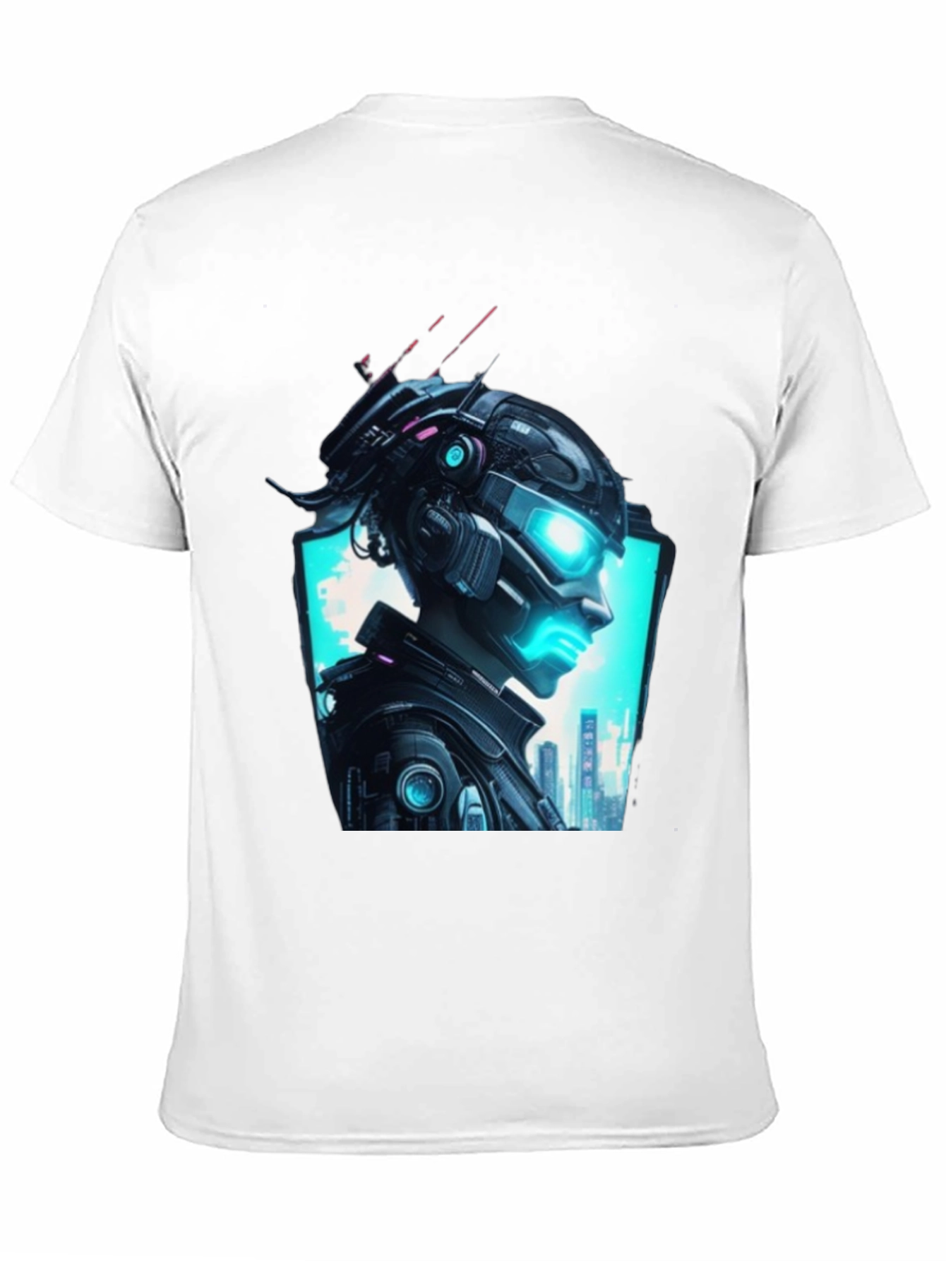 Cyberpunk Vision T-Shirt - Futuristic Graphic Tee