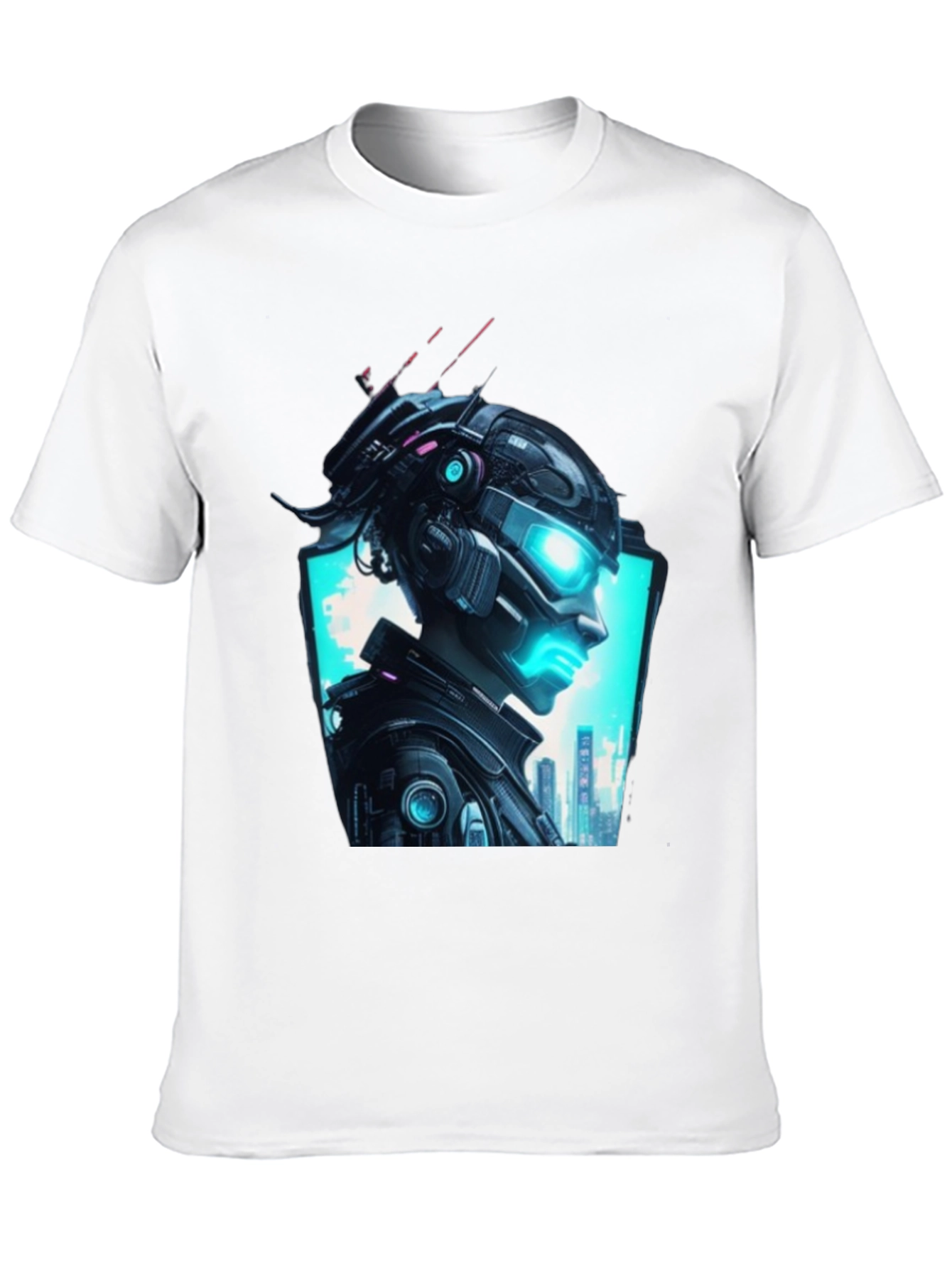 Cyberpunk Vision T-Shirt - Futuristic Graphic Tee