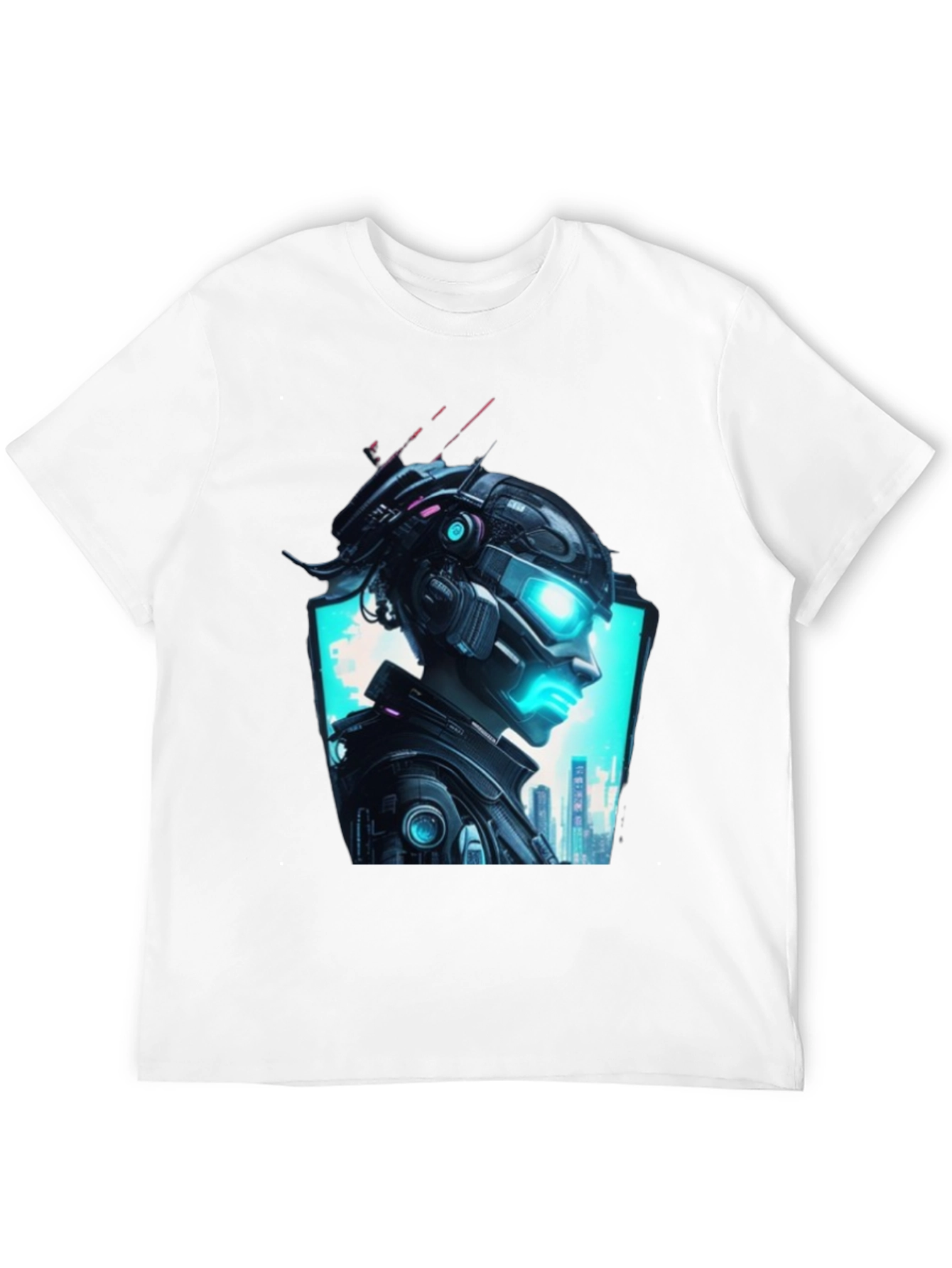 Cyberpunk Vision T-Shirt - Futuristic Graphic Tee