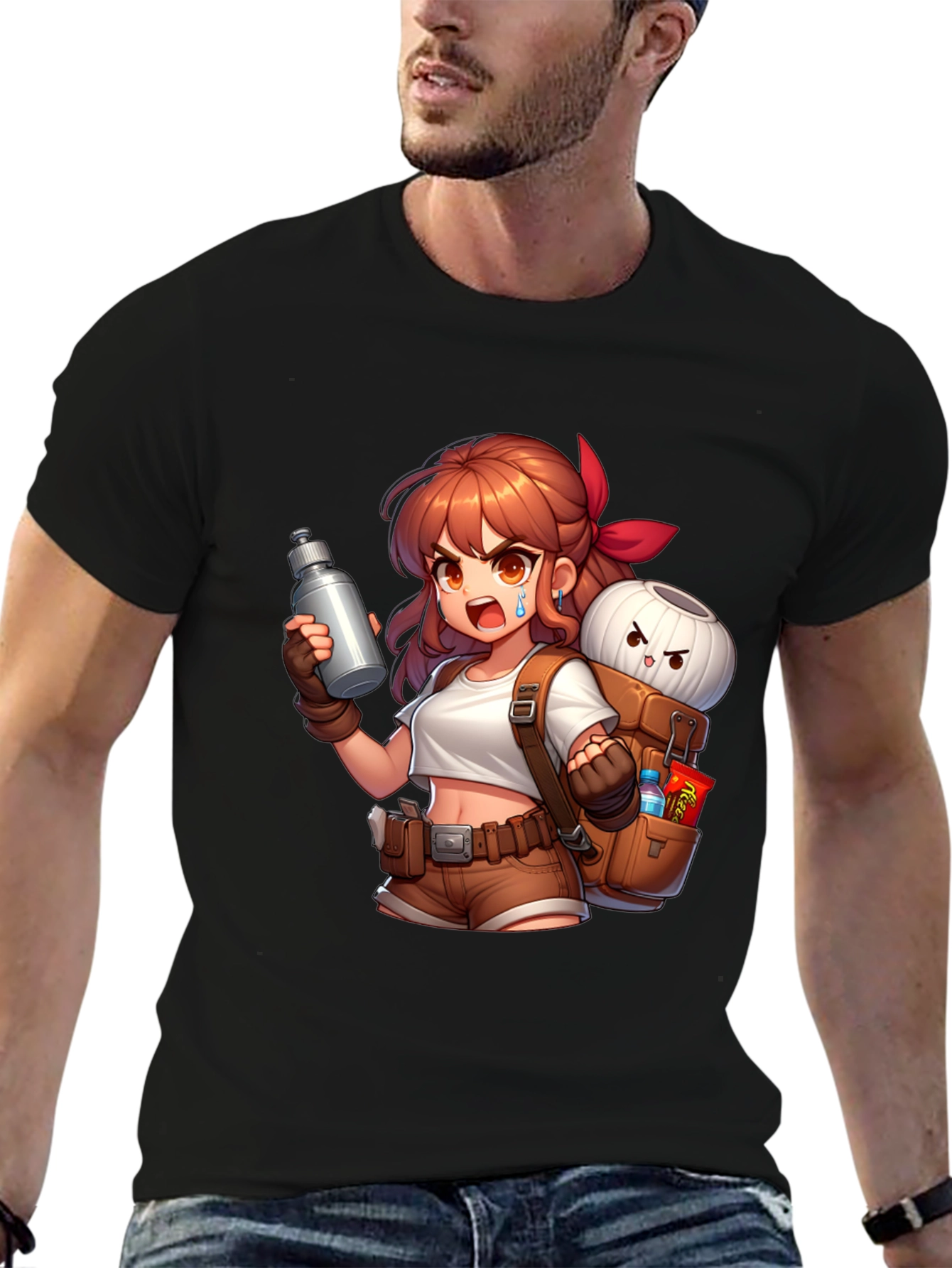 Anime Adventurer Graphic Tee