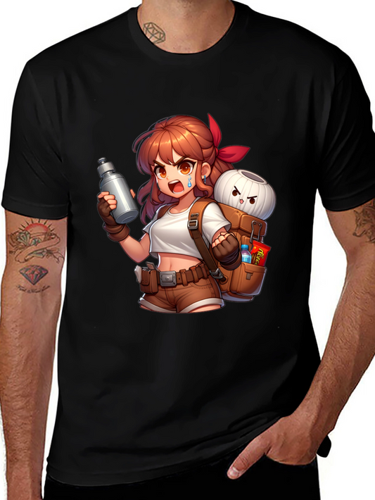 Anime Adventurer Graphic Tee