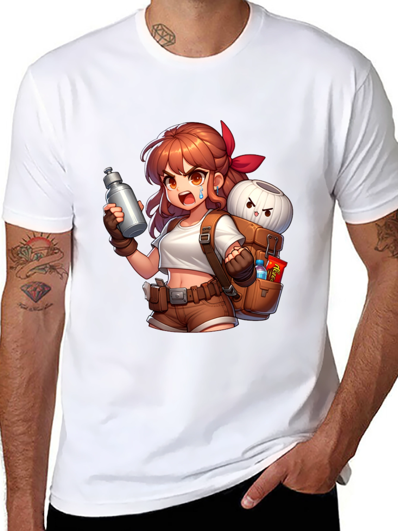Anime Adventurer Graphic Tee