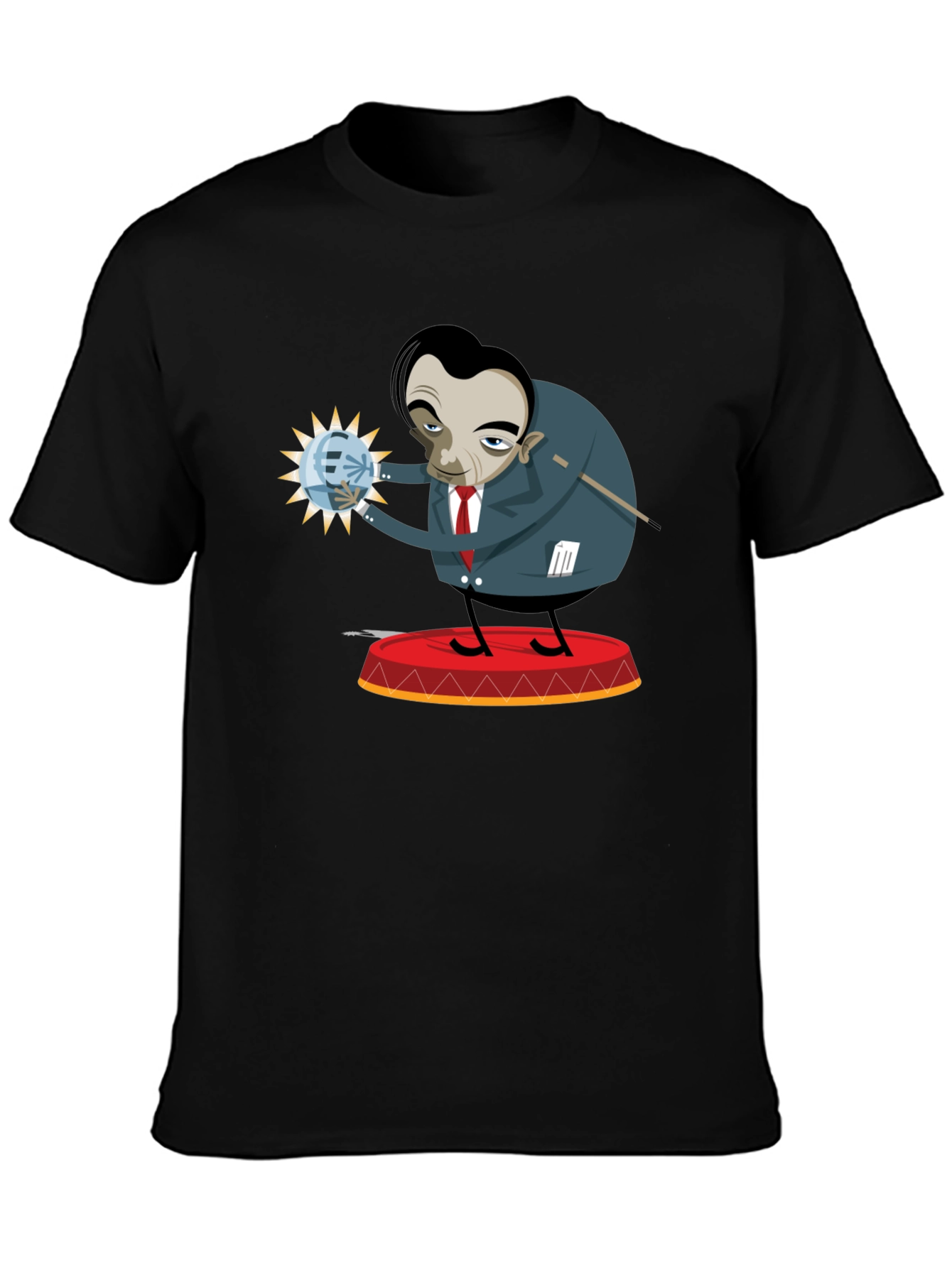 Mr. Bean Magic Act T-Shirt - Black